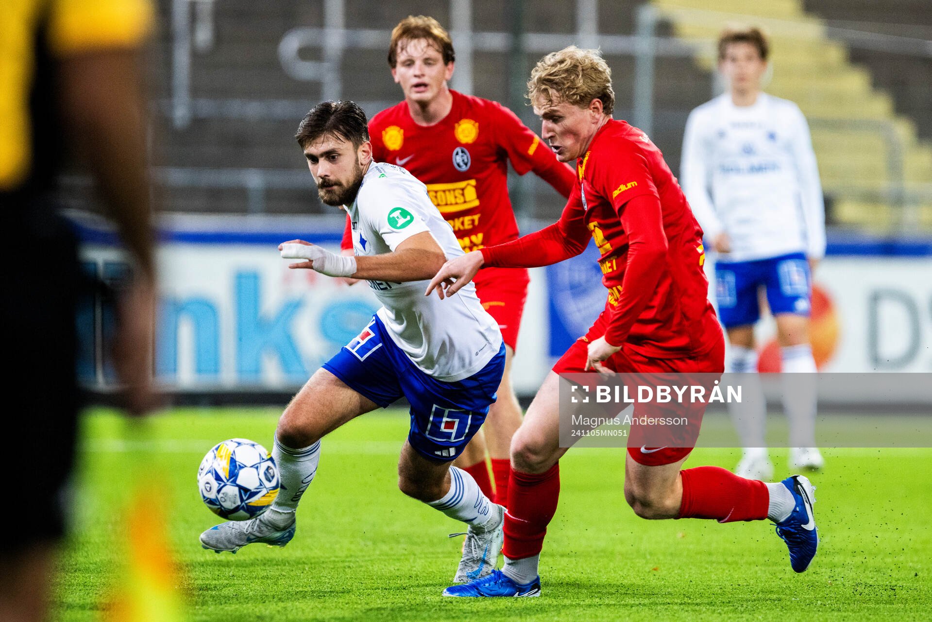 Norrköpings Tim Prica och Landskronas Gustaf Westström