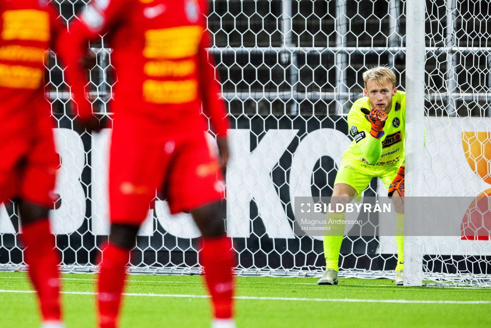 Landskronas målvakt Hampus Pauli