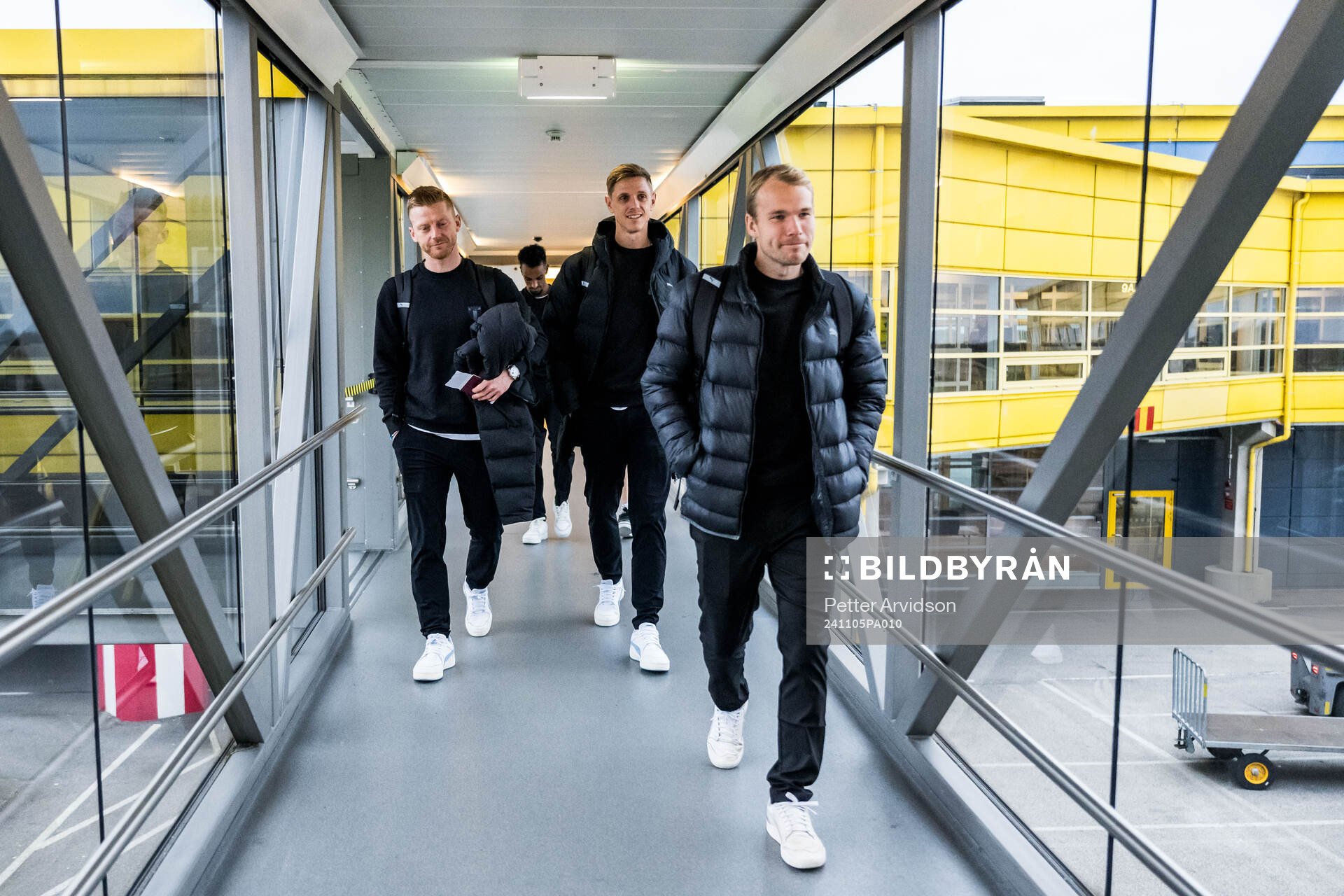 Anders Christiansen, Søren Rieks and Oscar Lewicki of