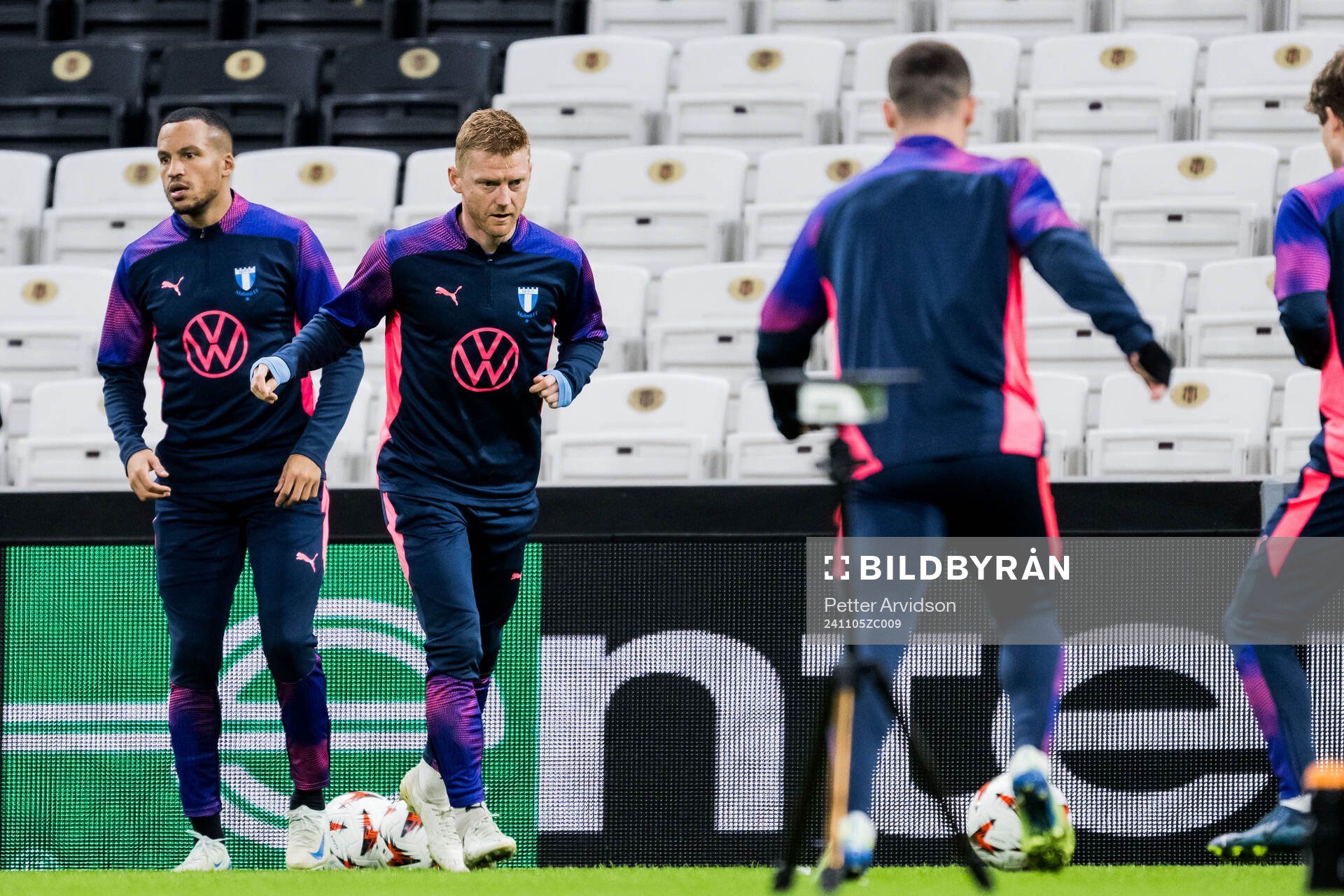 Martin Olsson and Anders Christiansen of Malmö FF