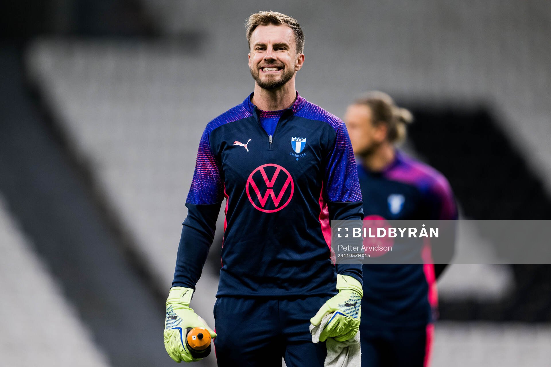 Goalkeeper Ricardo Friedrich of Malmö FF