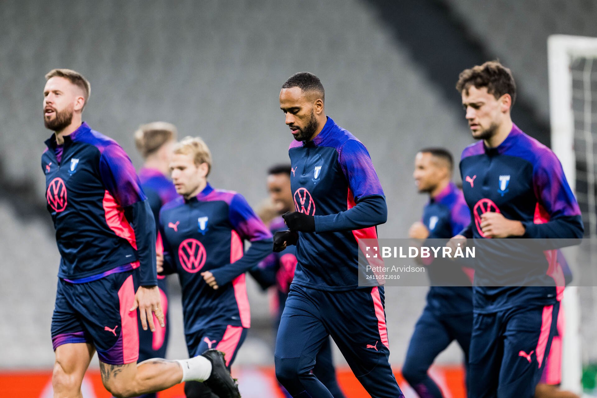 Pontus Jansson, Isaac Kiese Thelin and Colin Rösler of