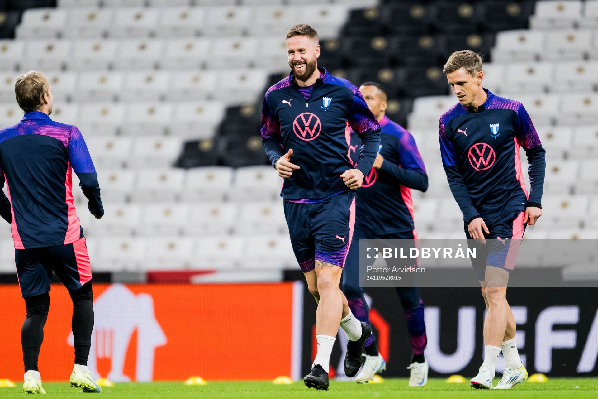 Pontus Jansson and Søren Rieks of Malmö FF