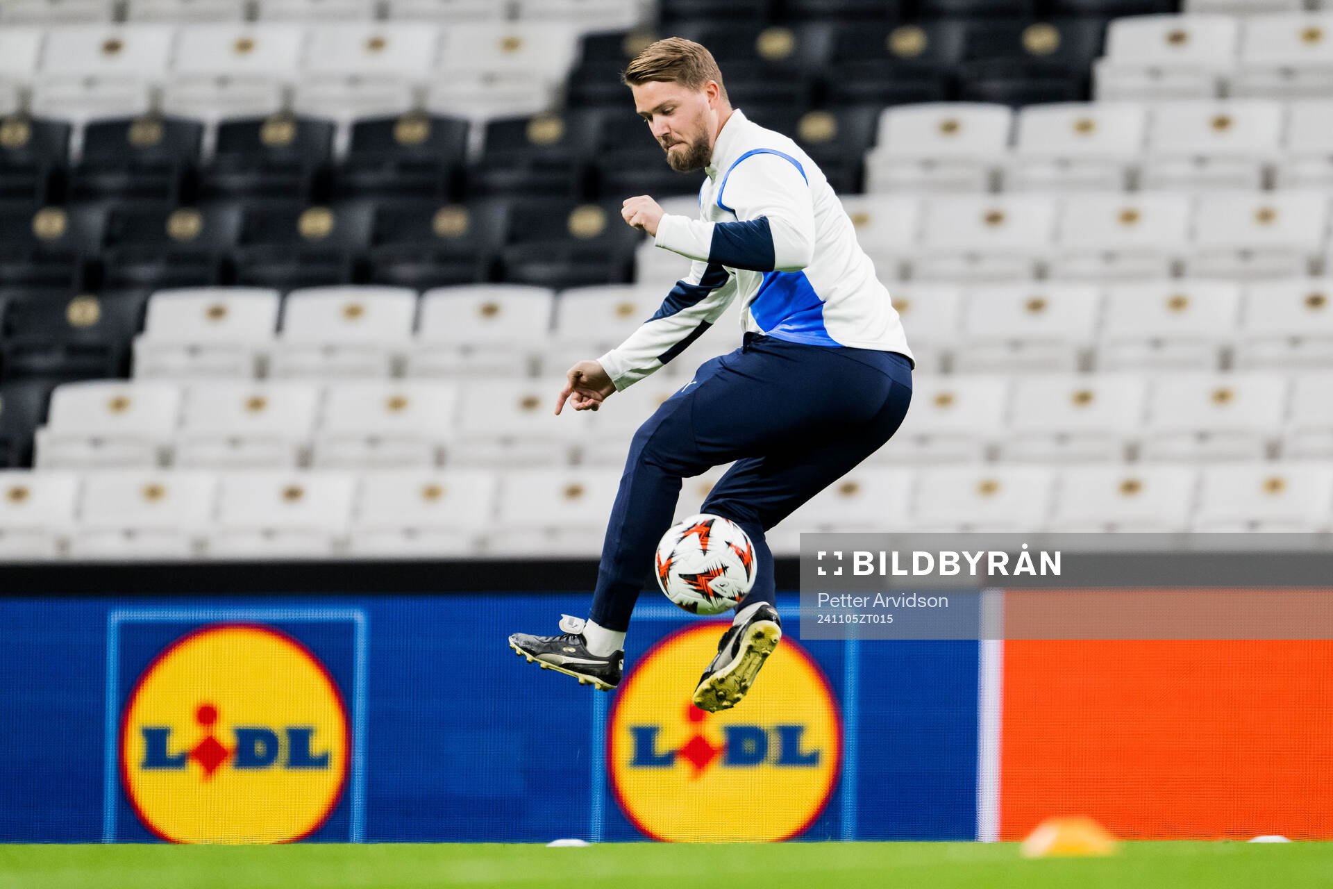 Assistant coach Theodor Olsson of Malmö FF