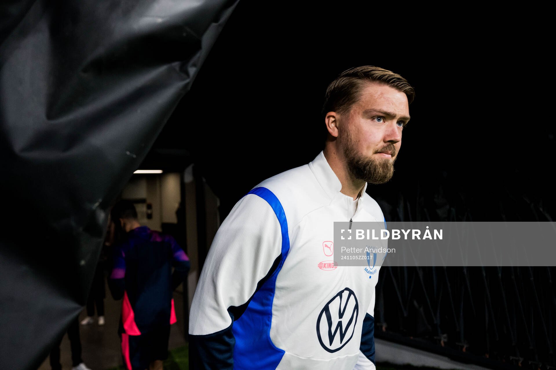 Assistant coach Theodor Olsson of Malmö FF
