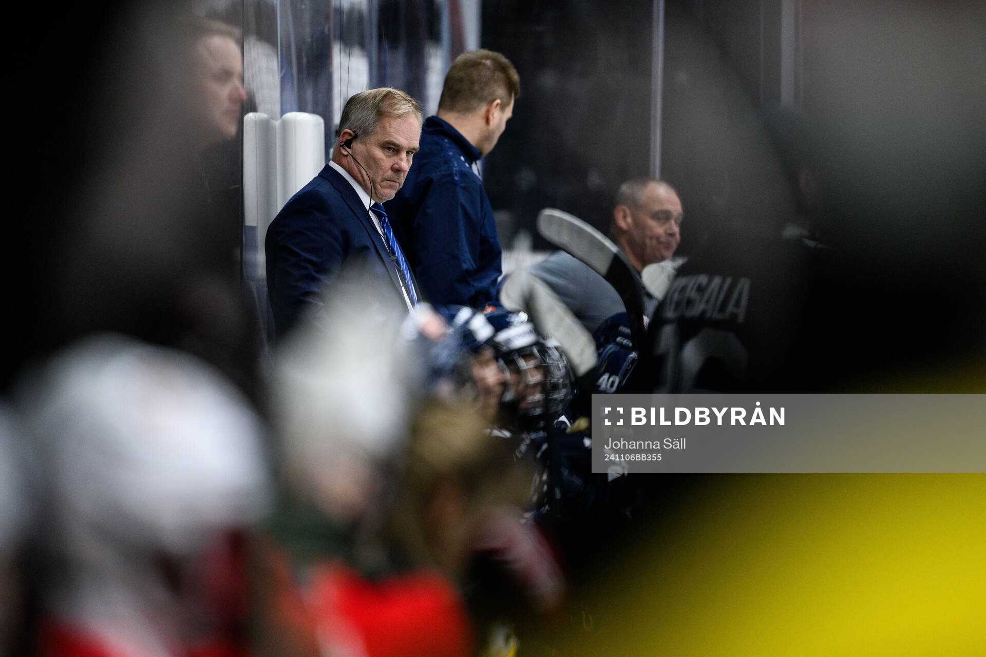 Head coach Juuso Toivola of Finland