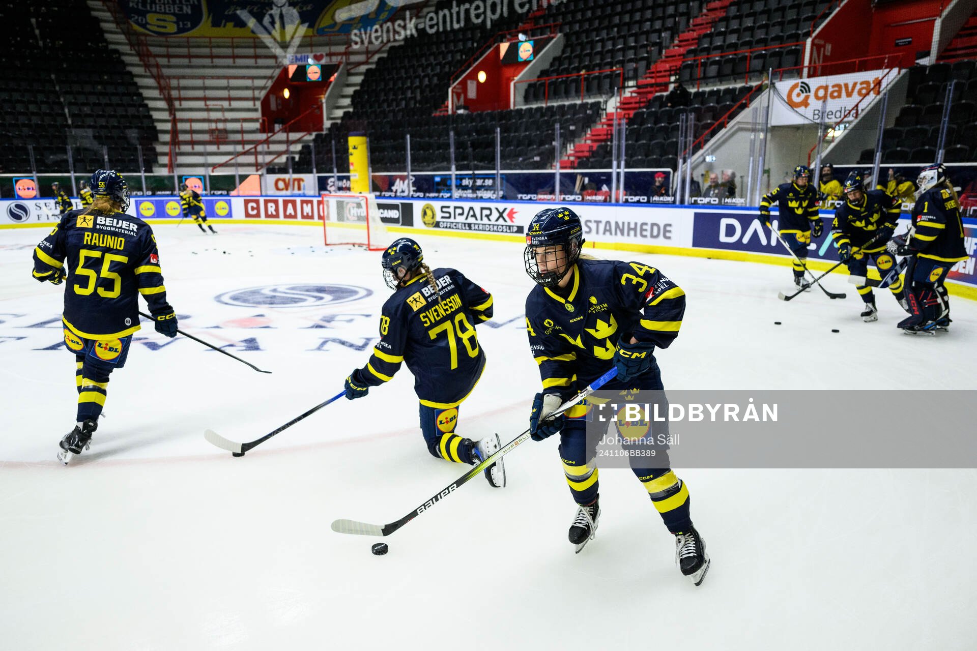 Mira Hallin of Sweden and