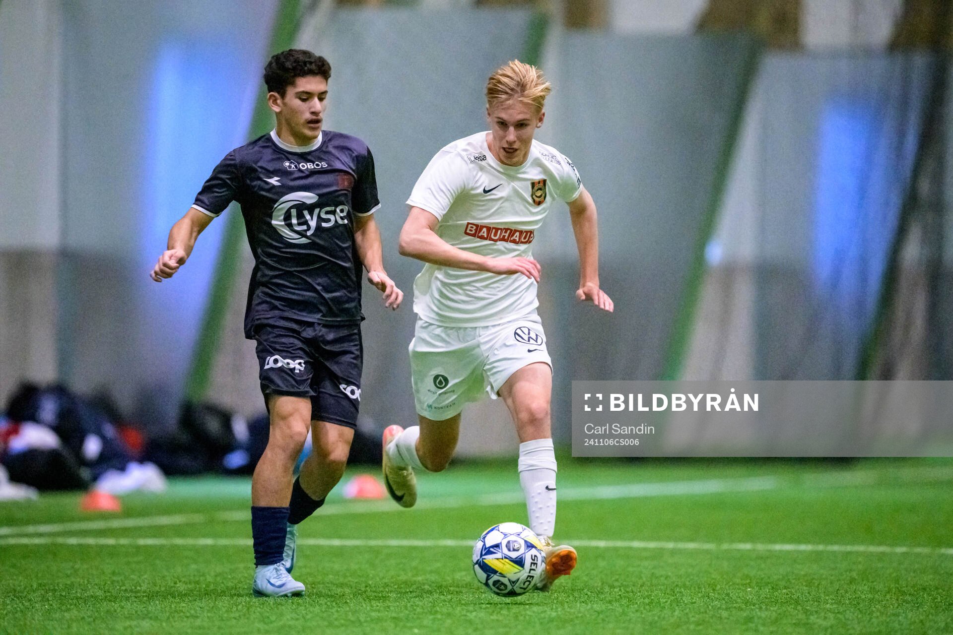 Vikings Ali Abdul Rahim och Brommapojkarnas Rasmus Bergvall