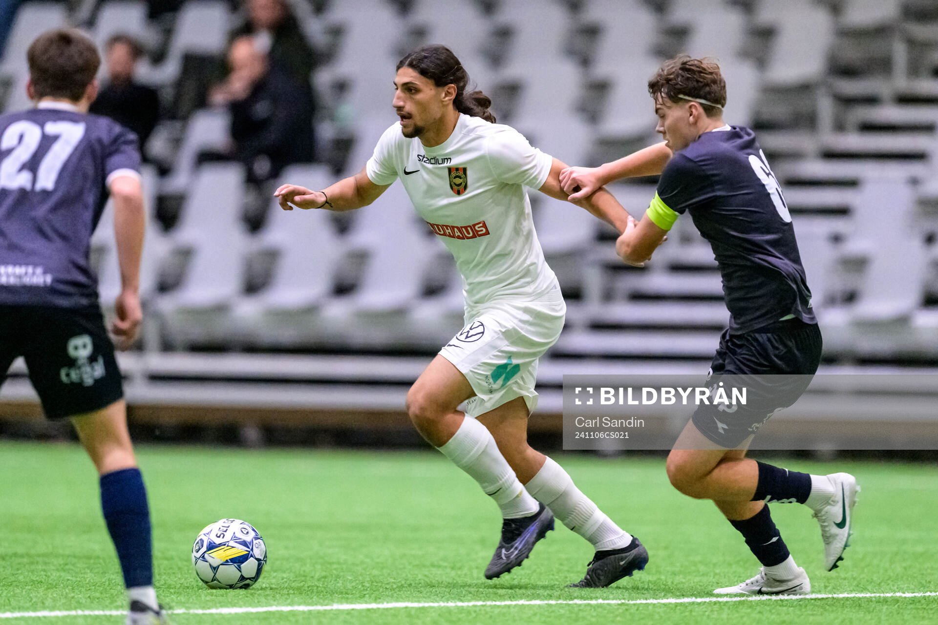 Brommapojkarnas David Isso och Vikings Jens Koll-Frafjord