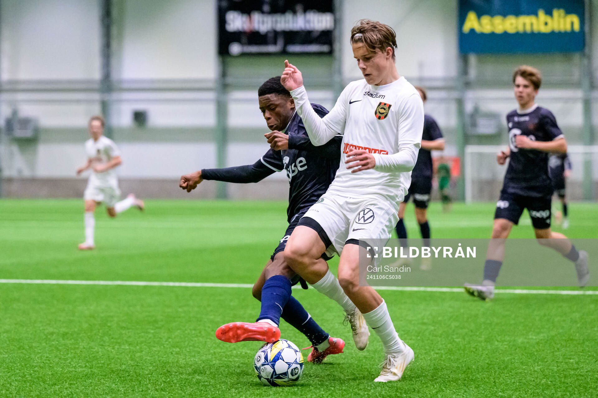 Vikings J. Edward Wumah III och Brommapojkarnas Love Arrhov