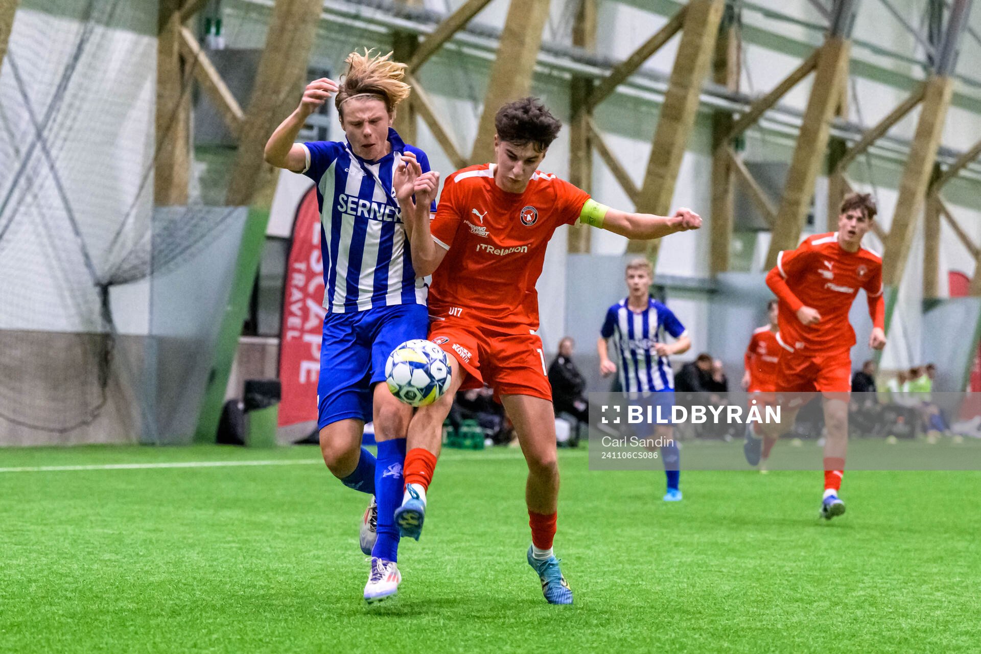 IFK Göteborgs Emil Fasth och Midtjyllands Jens Emil Munk
