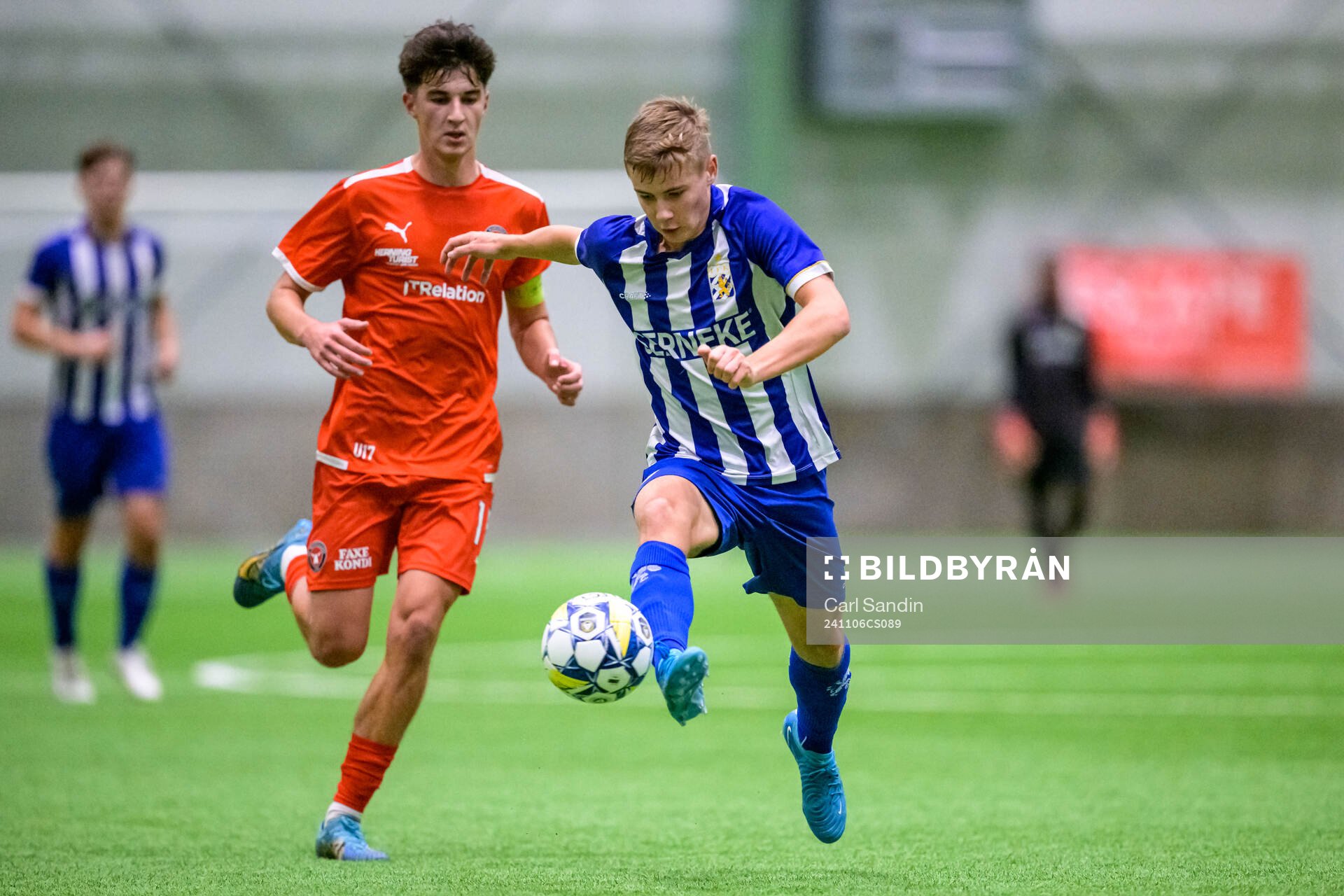 Midtjyllands Jens Emil Munk och IFK Göteborgs Vilmer