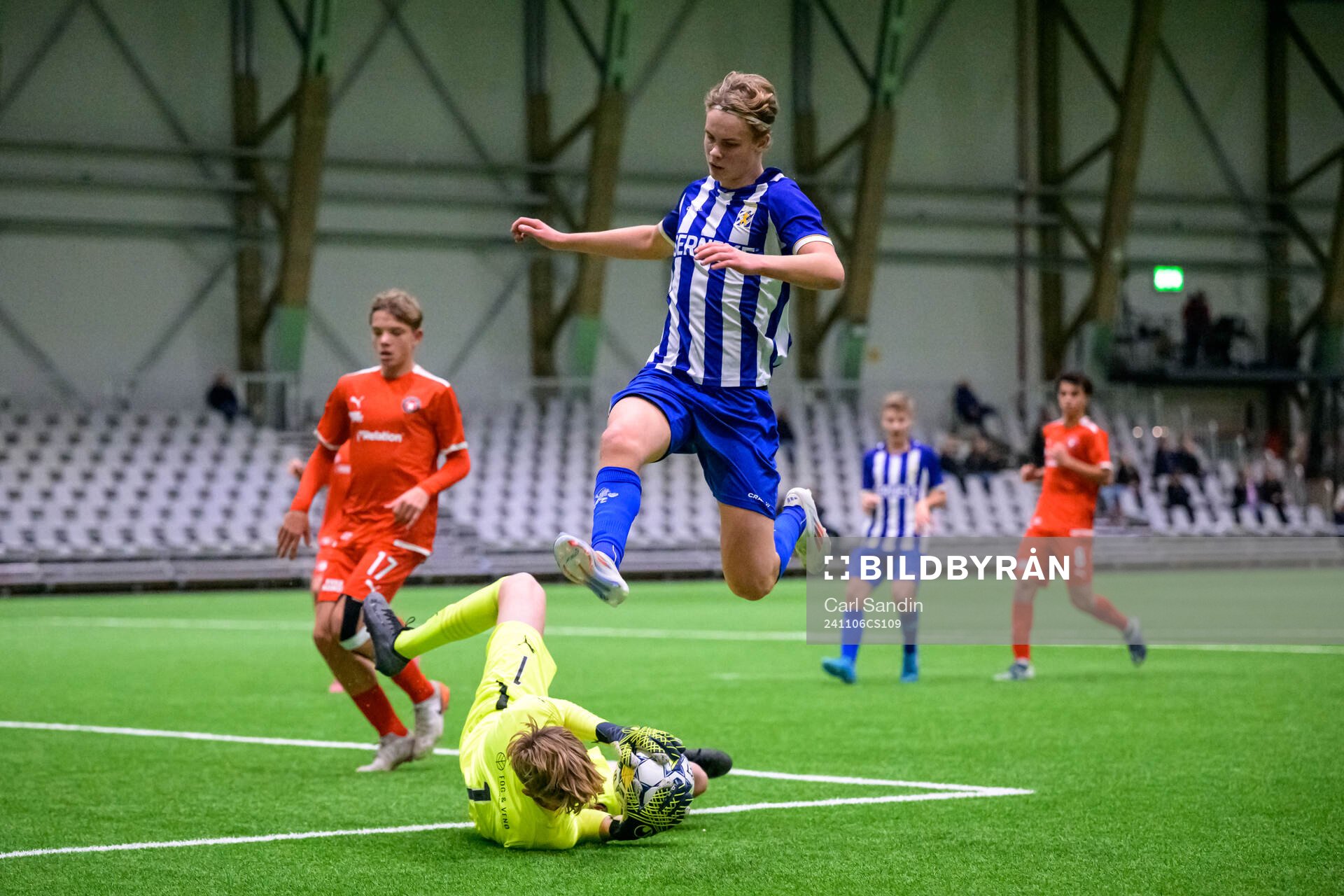 Midtjyllands Jonas Holmgaard och IFK Göteborgs Anton Hagman