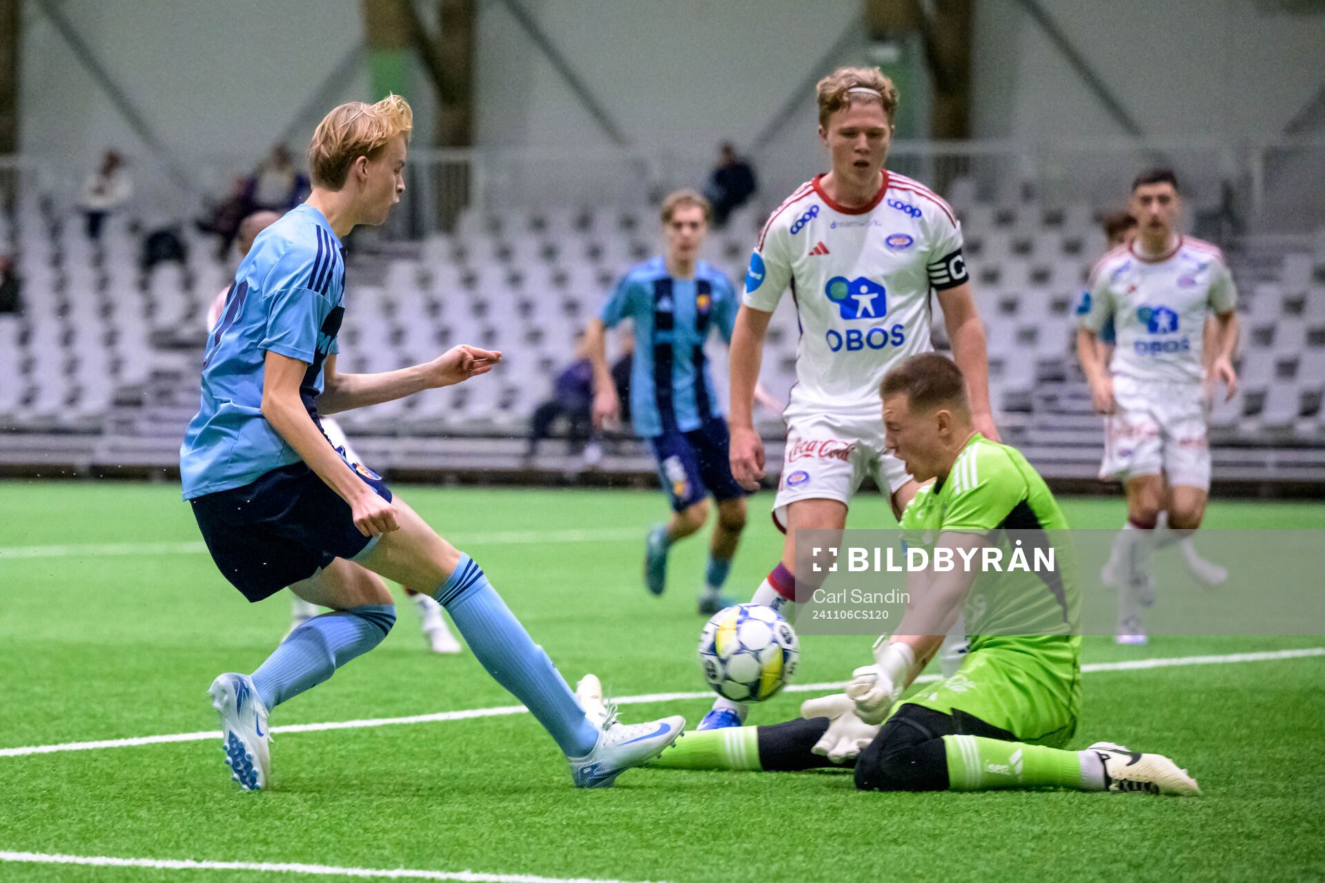 Djurgårdens Melker Morheden och Vålerengas Ulrik Strøm