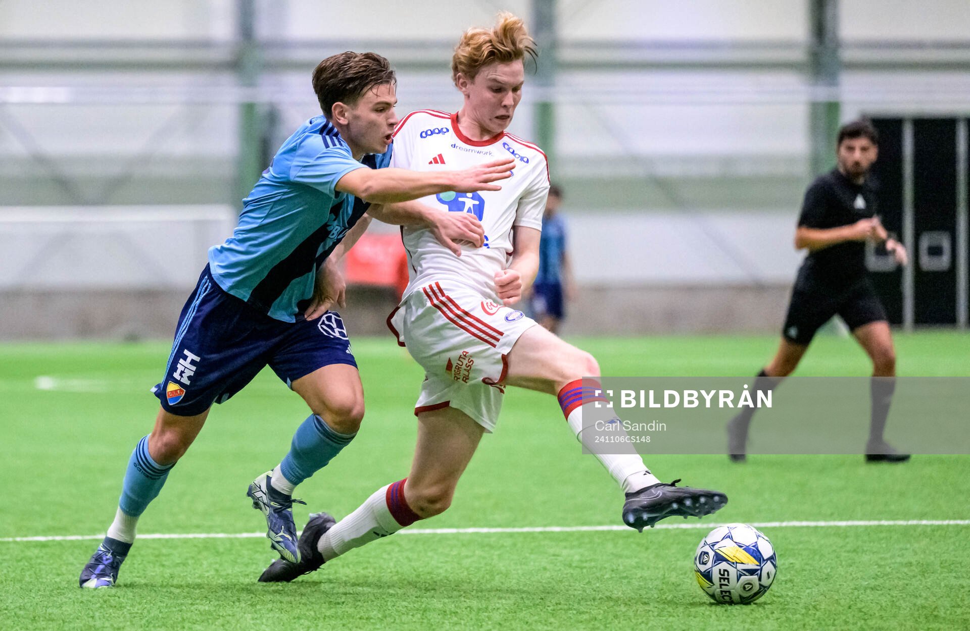 Djurgårdens Mille Selander och Vålerengas Gabriel Oddvar