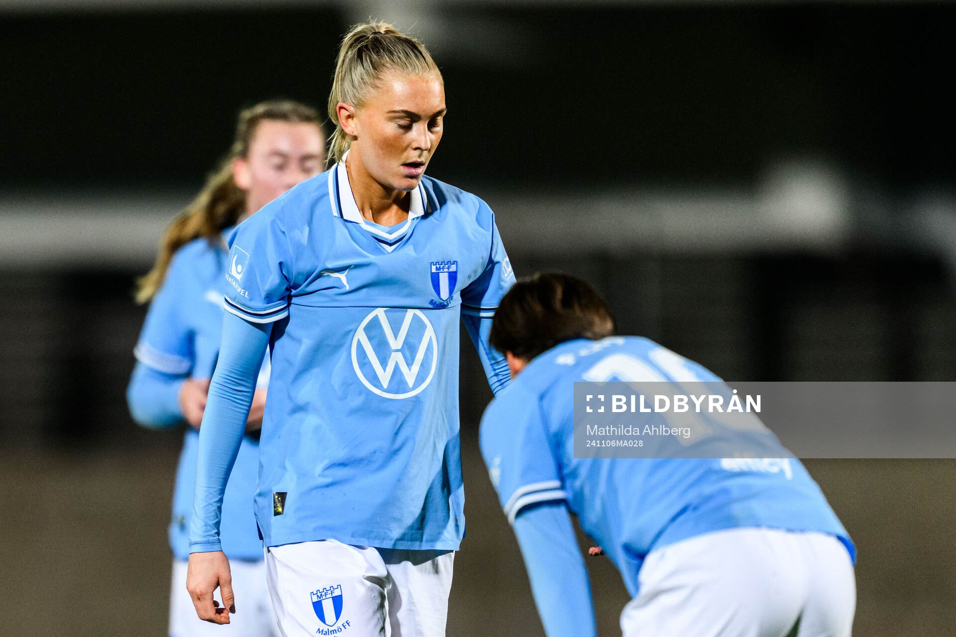 Malmö FFs Beatrice Persson deppar