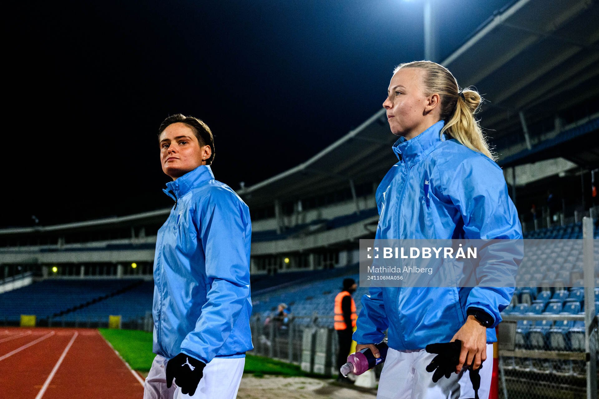 Malmö FFs Ema Paljevic och Nathalie Hoff Persson