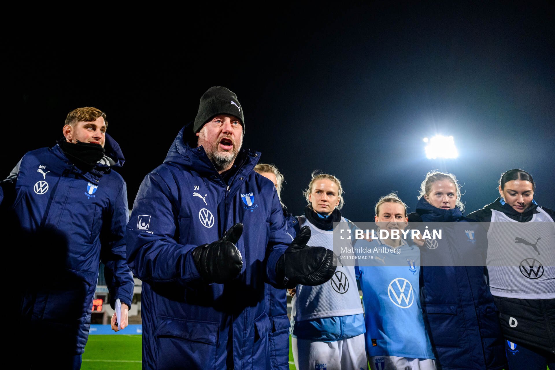 Malmö FFs tränare Jonas Valfridsson