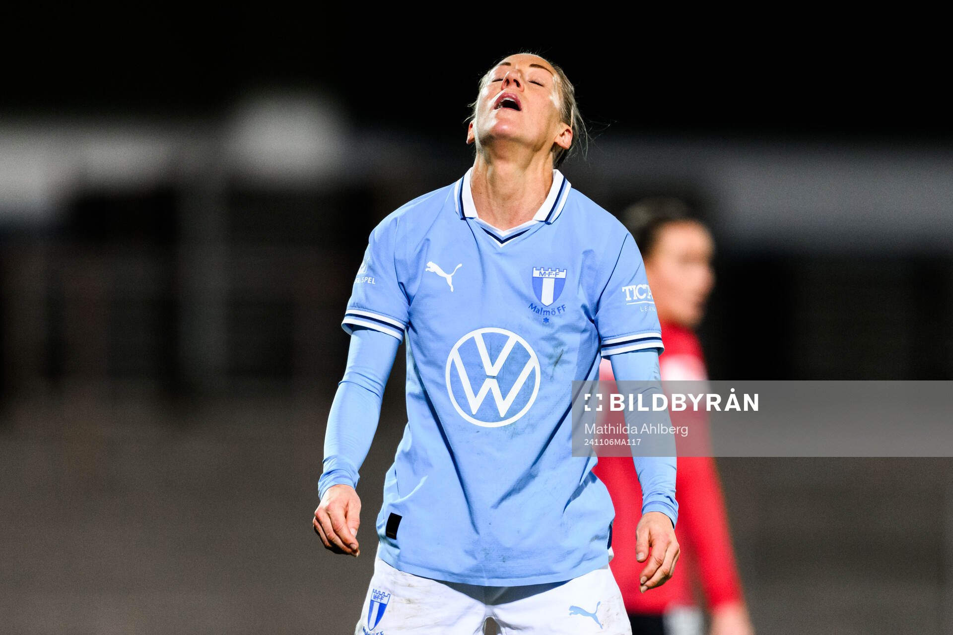 Malmö FFs Mia Persson deppar