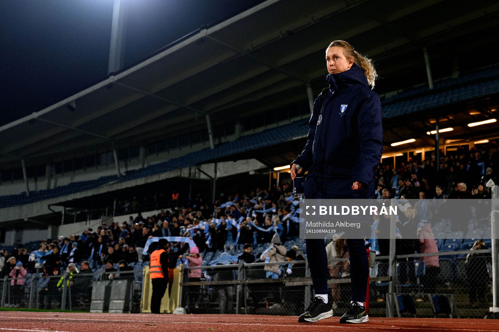 Malmö FFs fysioterapeut Karin Boman