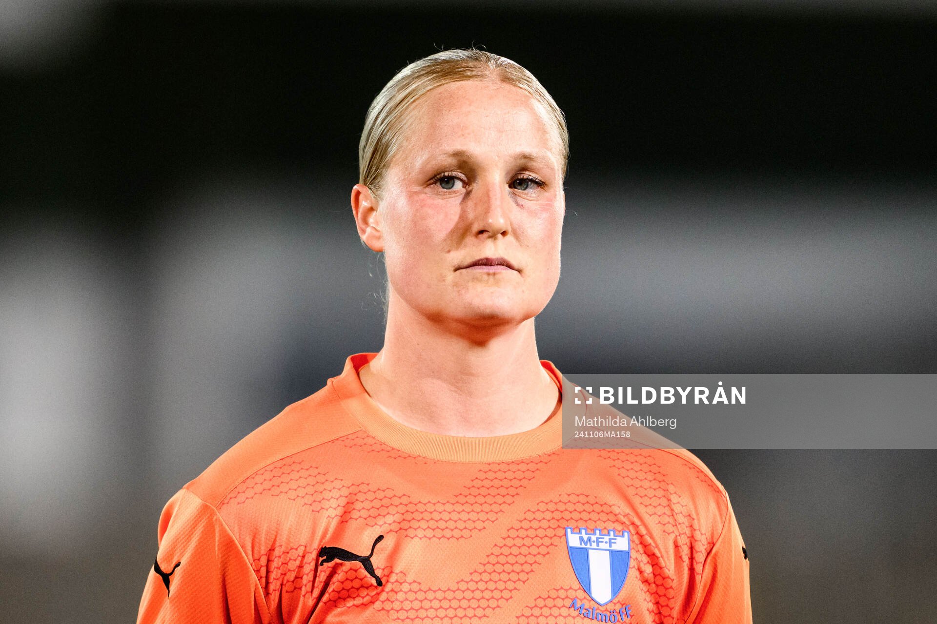 Malmö FFs målvakt Kathrine Østergaard Larsen