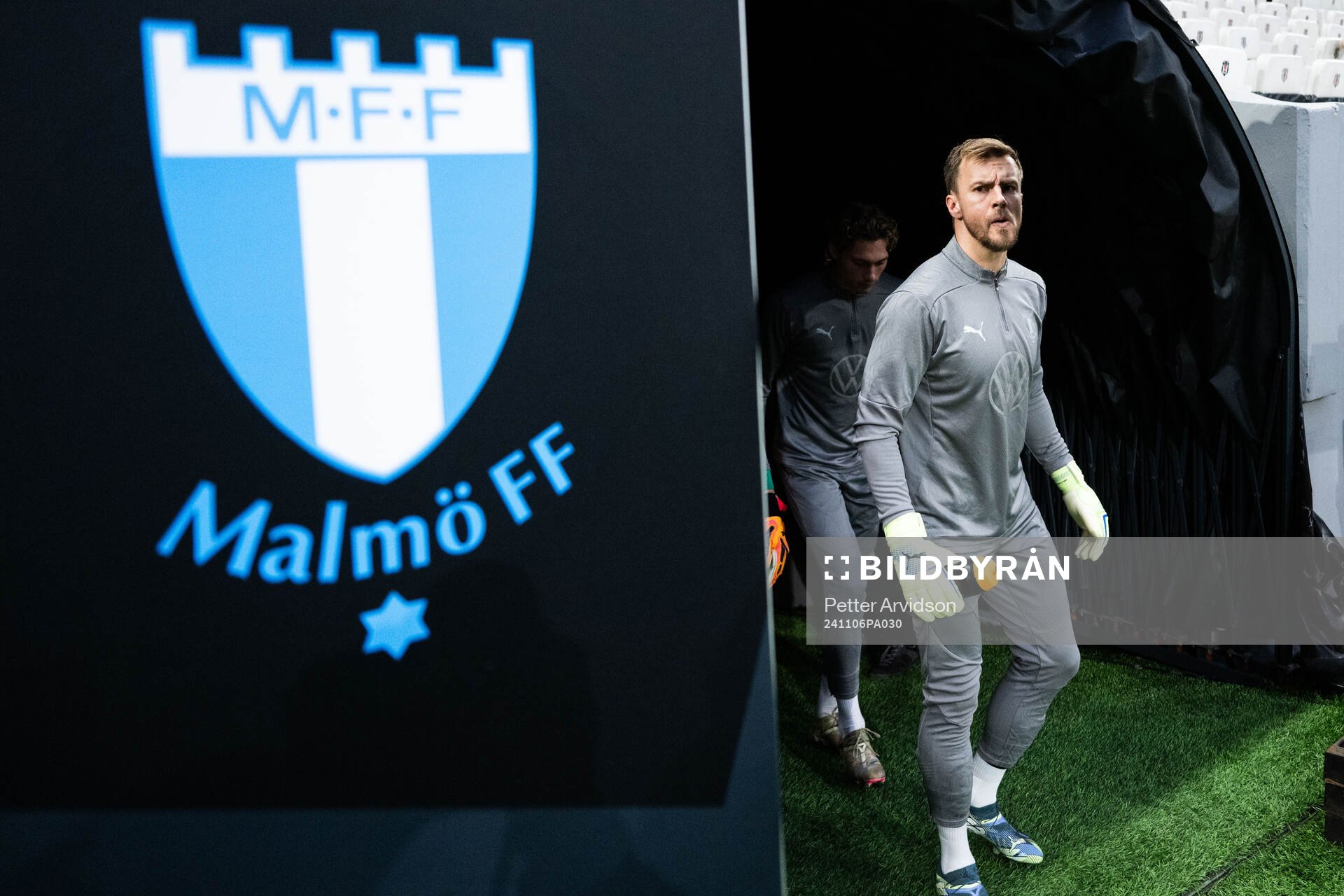 Goalkeeper Ricardo Friedrich of Malmö FF