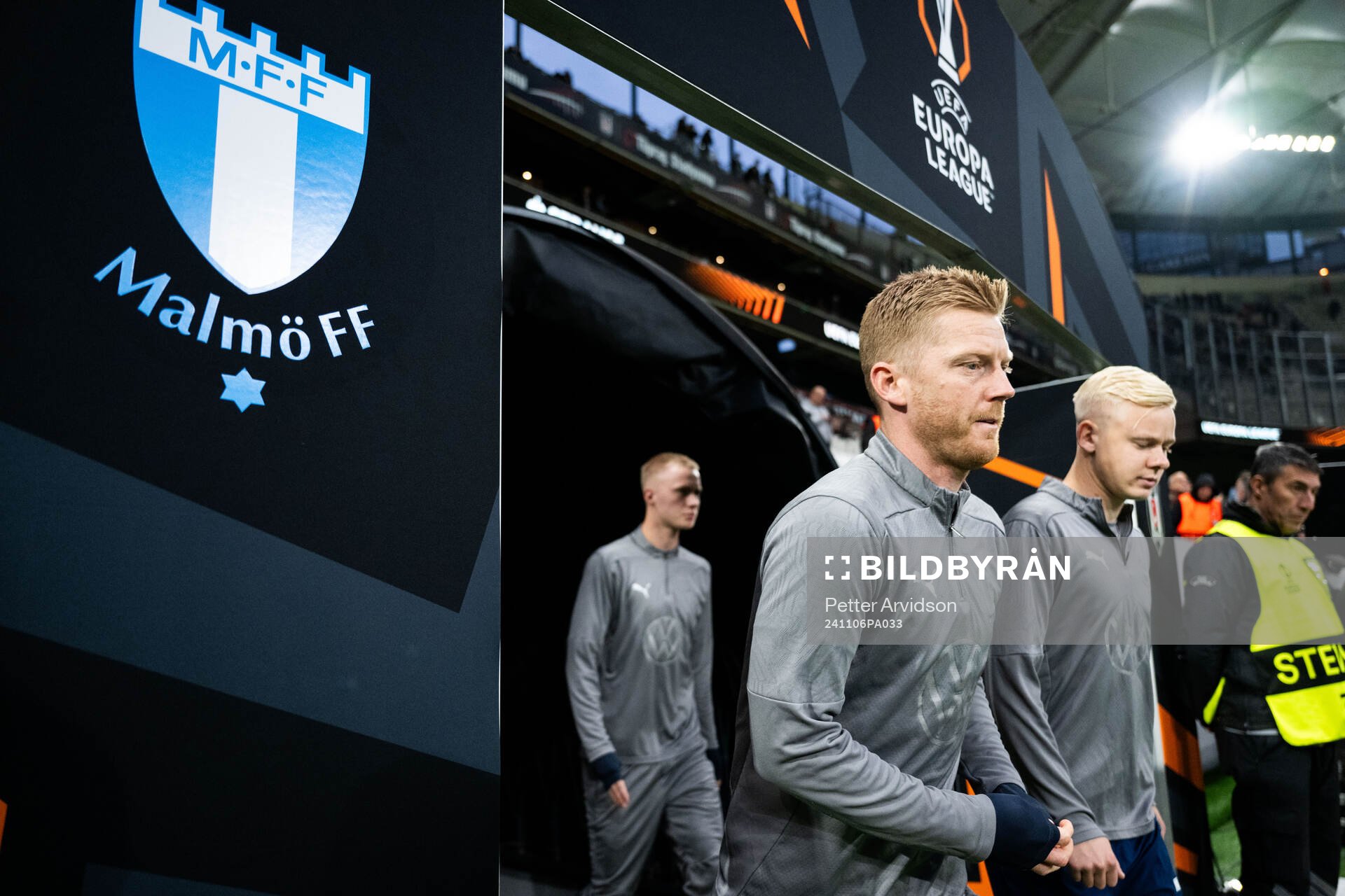 Anders Christiansen and Otto Rosengren of Malmö FF