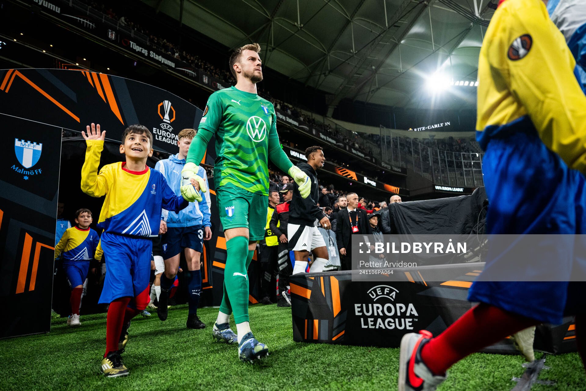 Goalkeeper Ricardo Friedrich of Malmö FF