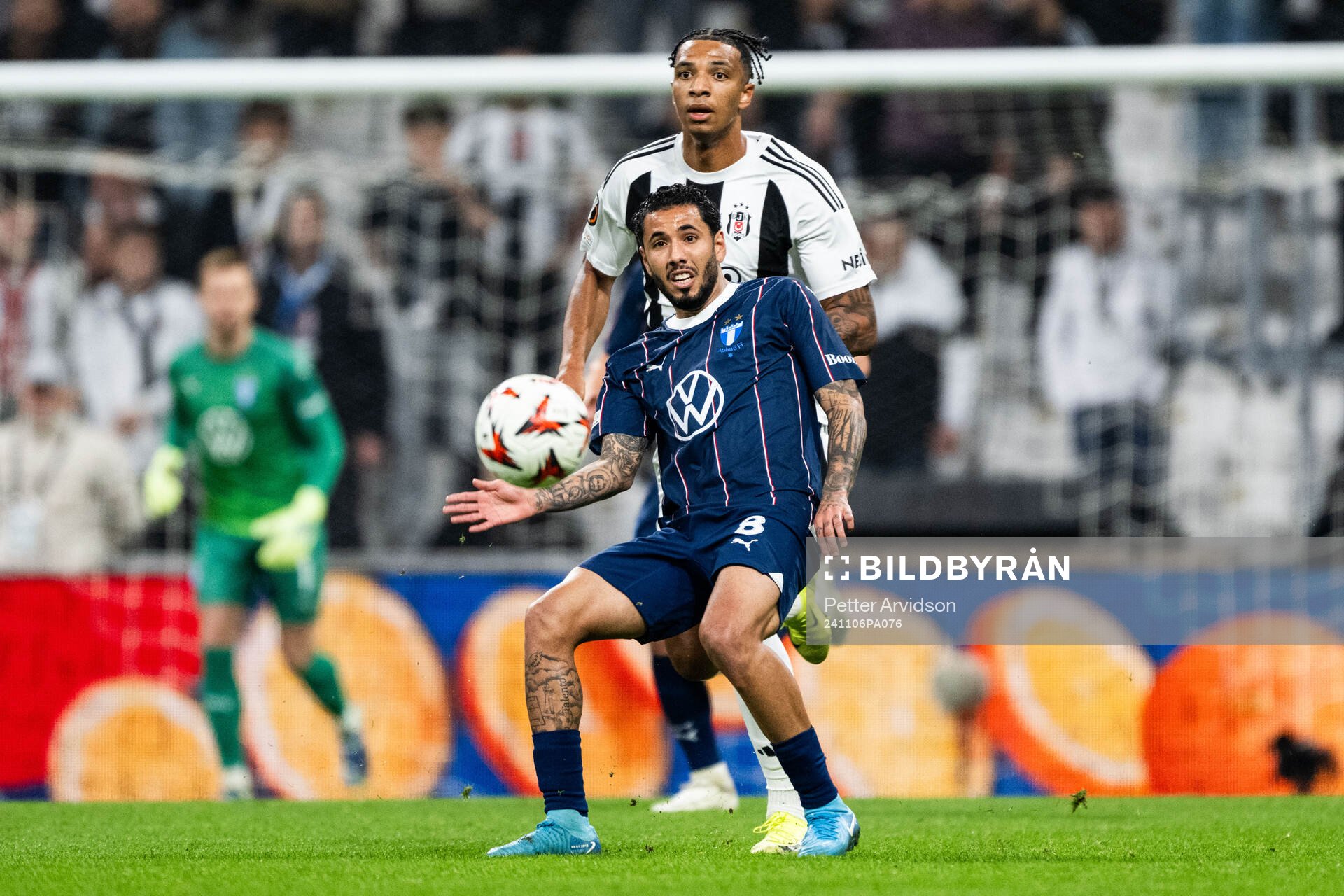 Cher Ndour of Besiktas and of Malmö FF of Malmö FF