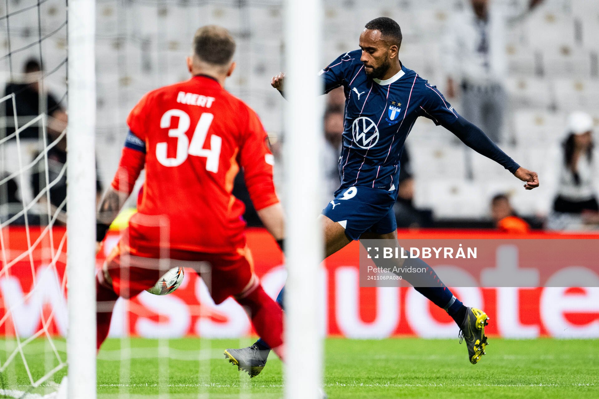 Isaac Kiese Thelin of Malmö FF