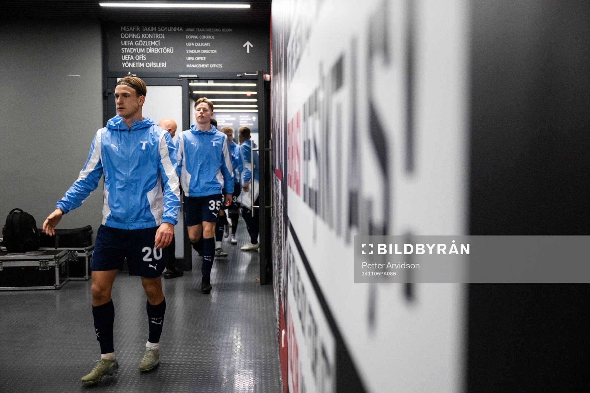 Erik Botheim and Nils Zätterström of Malmö FF