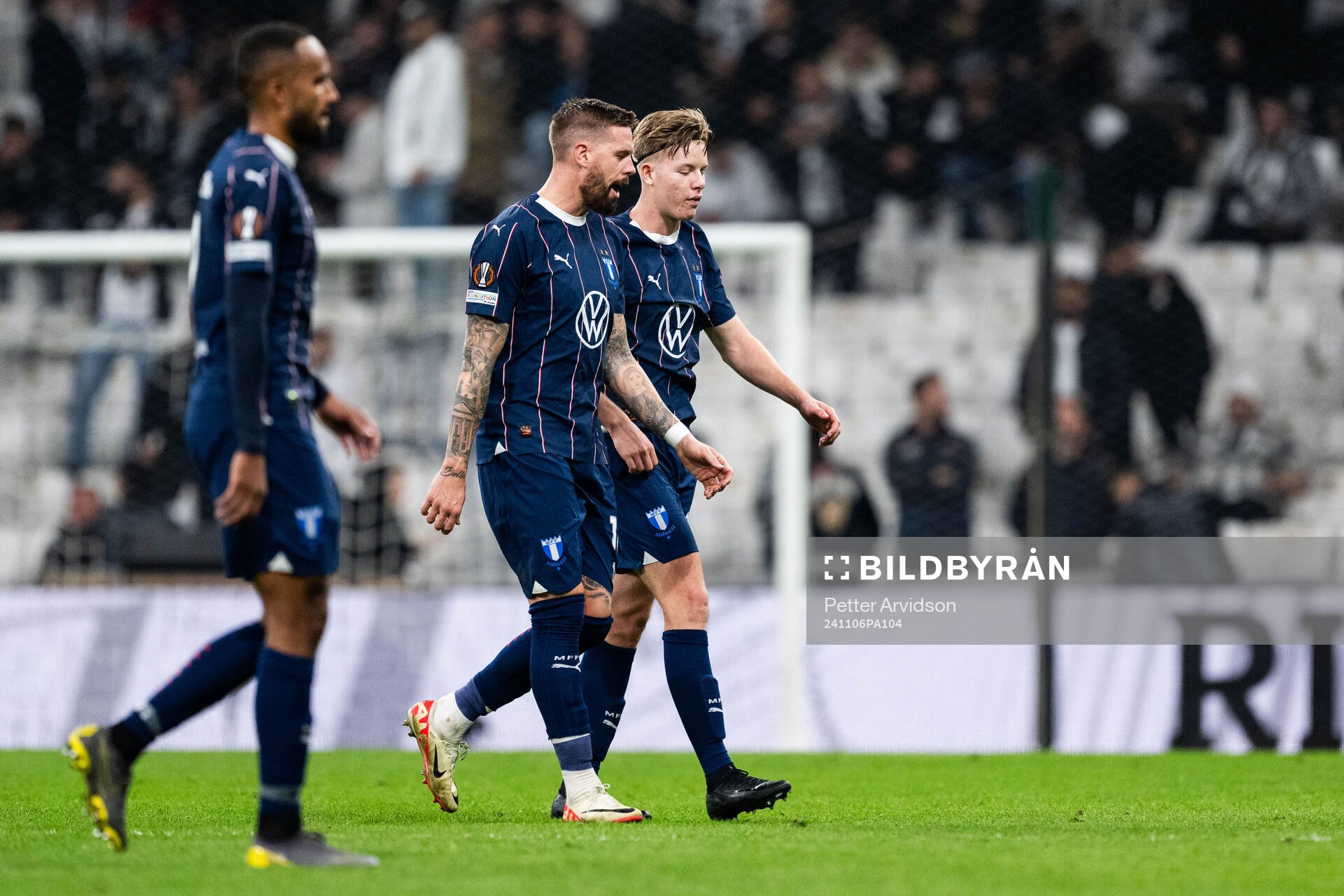Pontus Jansson and Nils Zätterström of Malmö FF