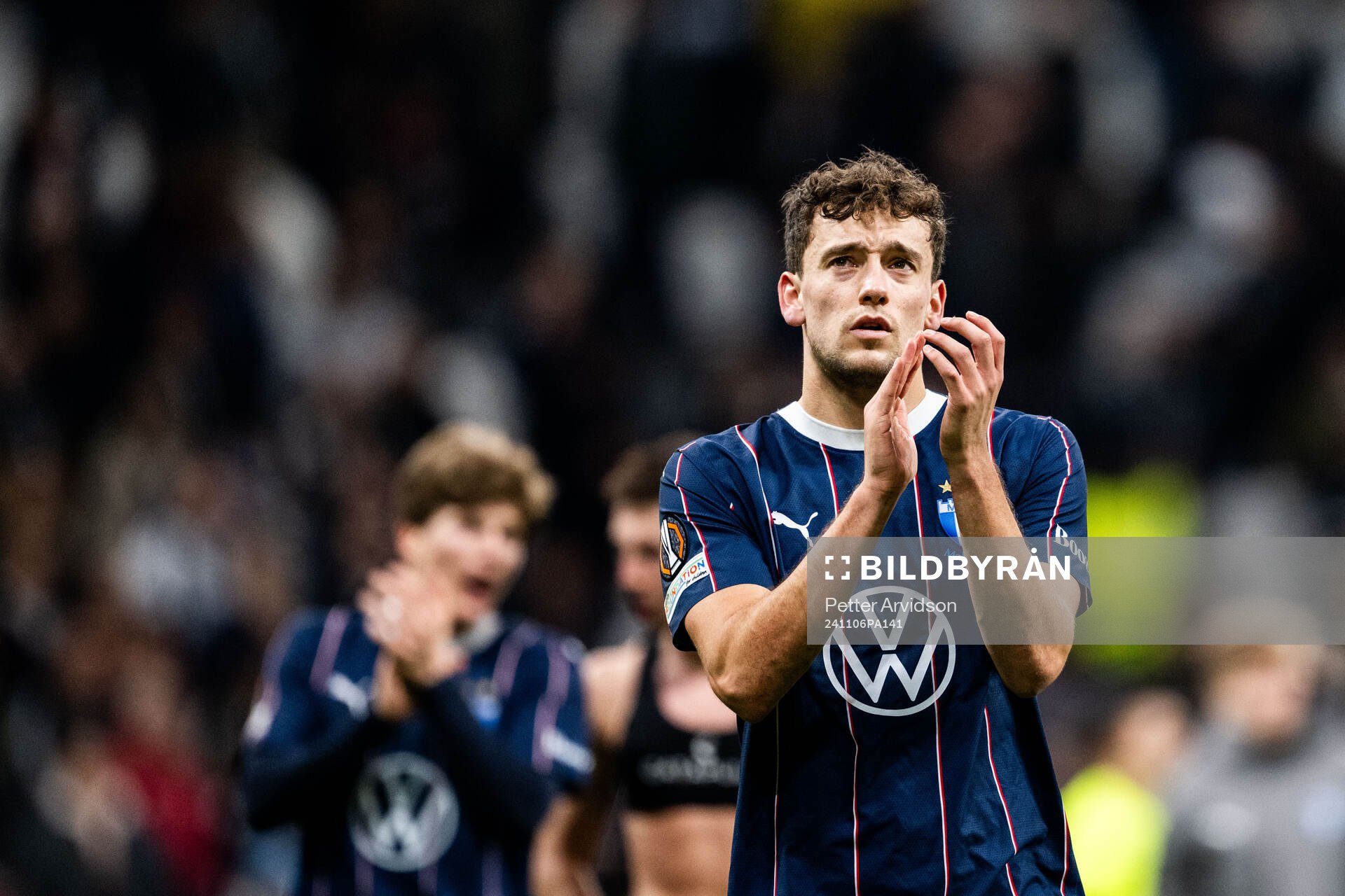 Colin Rösler of Malmö FF looks dejected