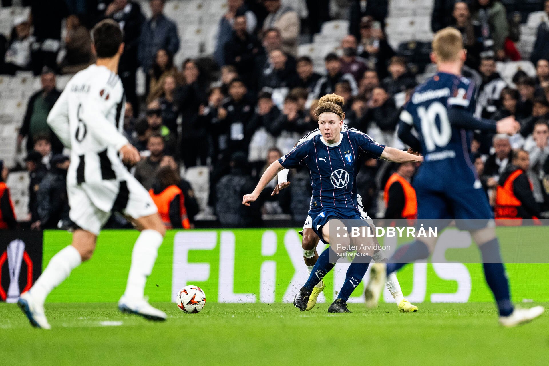 Nils Zätterström of Malmö FF