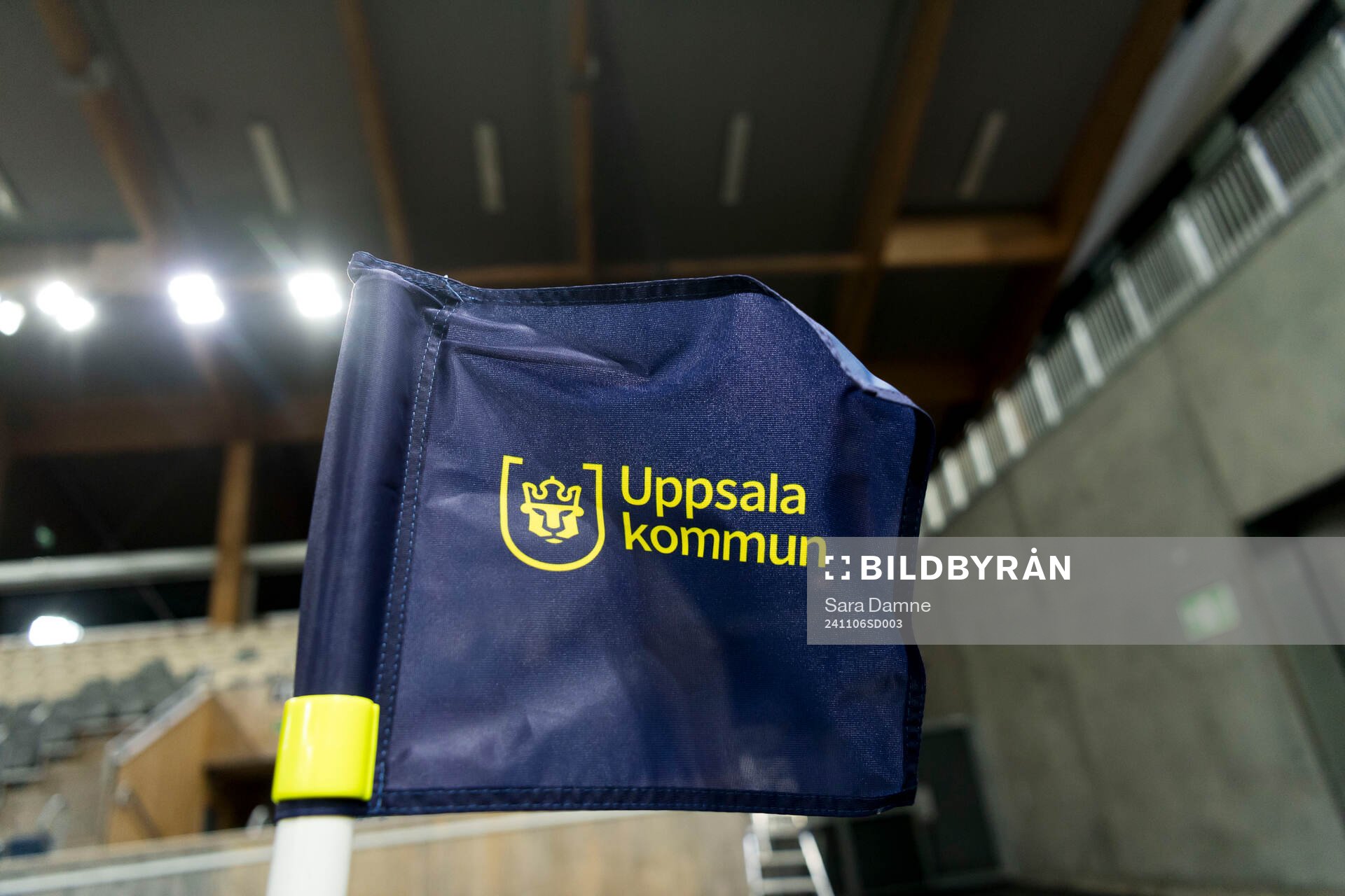 En hörnflagga på Studenternas IP