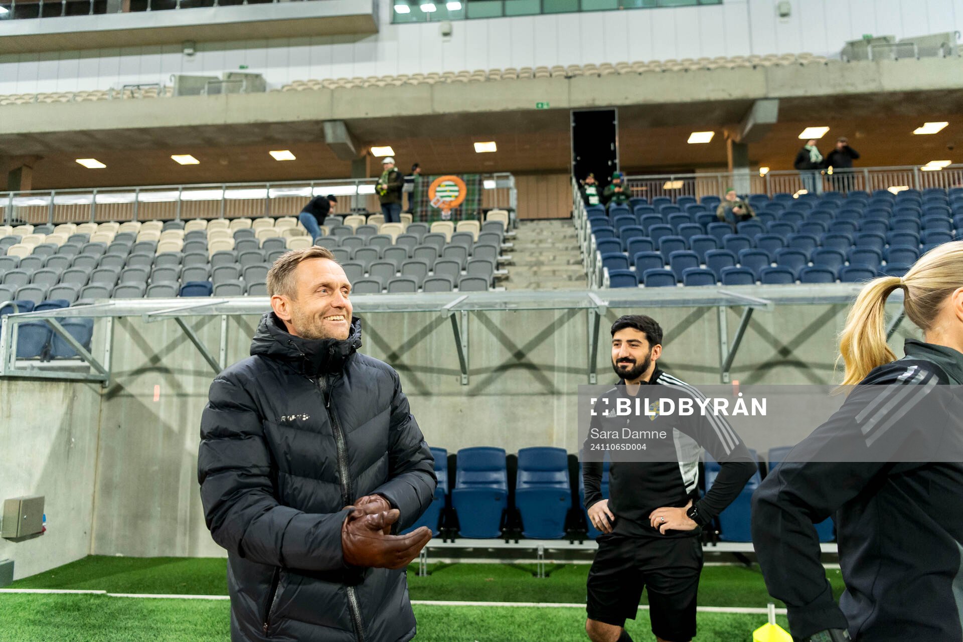 Hammarbys tränare Martin Sjögren