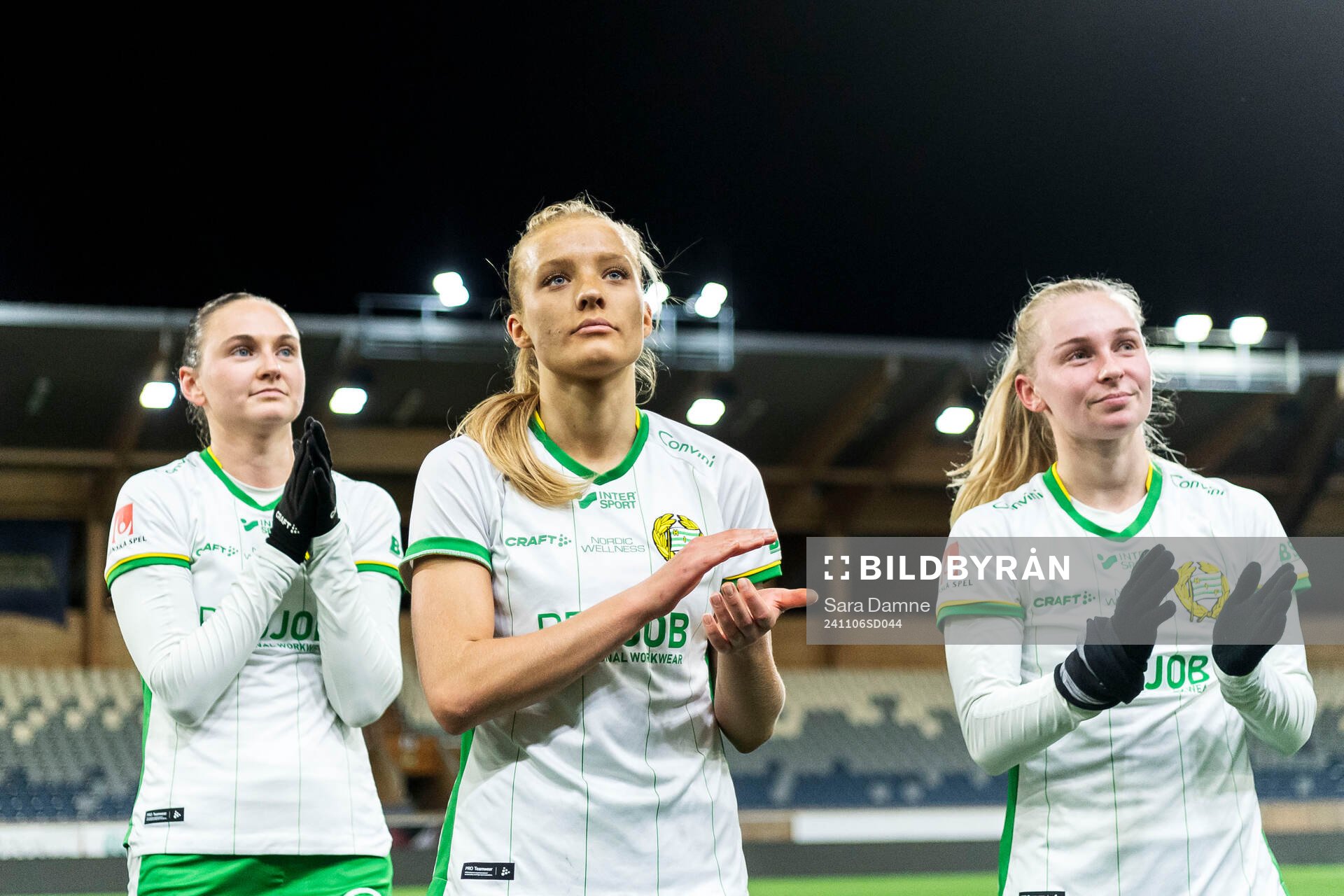 Hammarbys Smilla Holmberg jublar