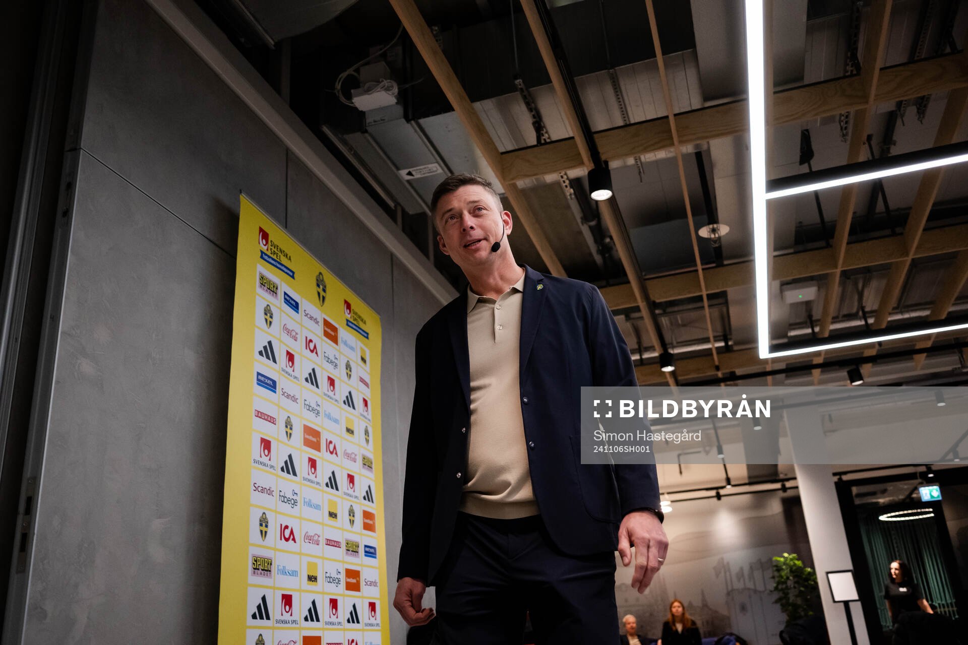 Jon Dahl Tomasson, Head coach of the Swedish men's national
