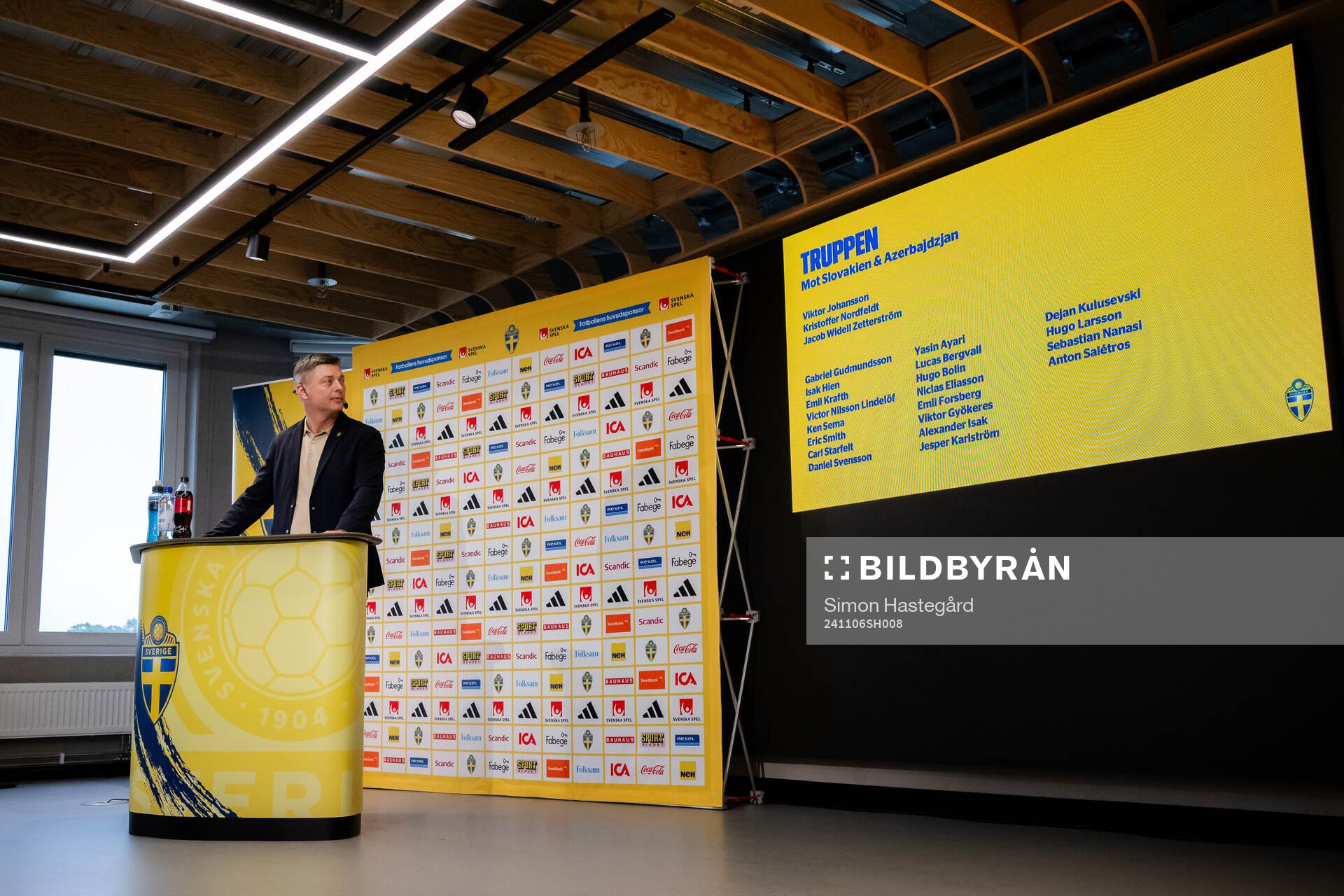 Jon Dahl Tomasson, Head coach of the Swedish men's national