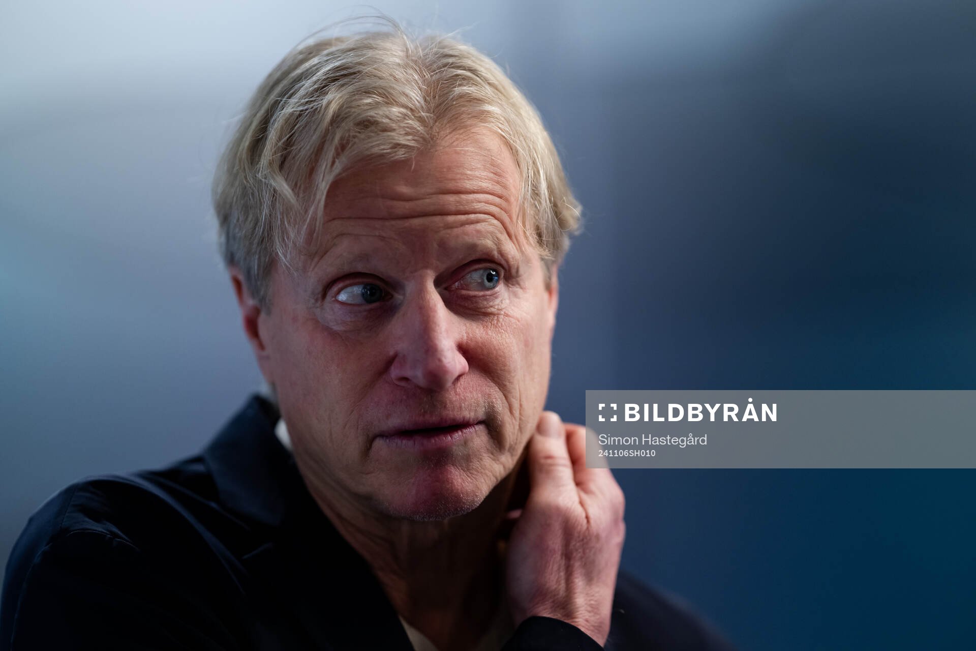 Stefan Pettersson, team manager of the Swedish men's