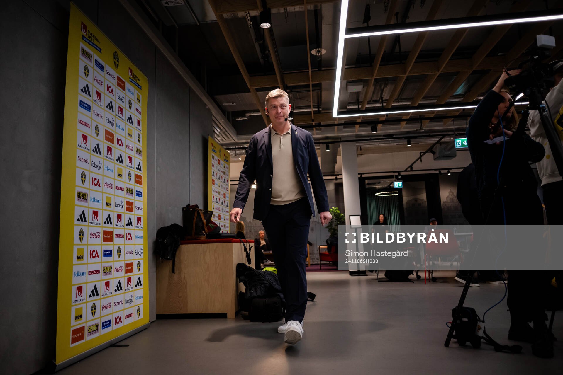 Jon Dahl Tomasson, Head coach of the Swedish men's national