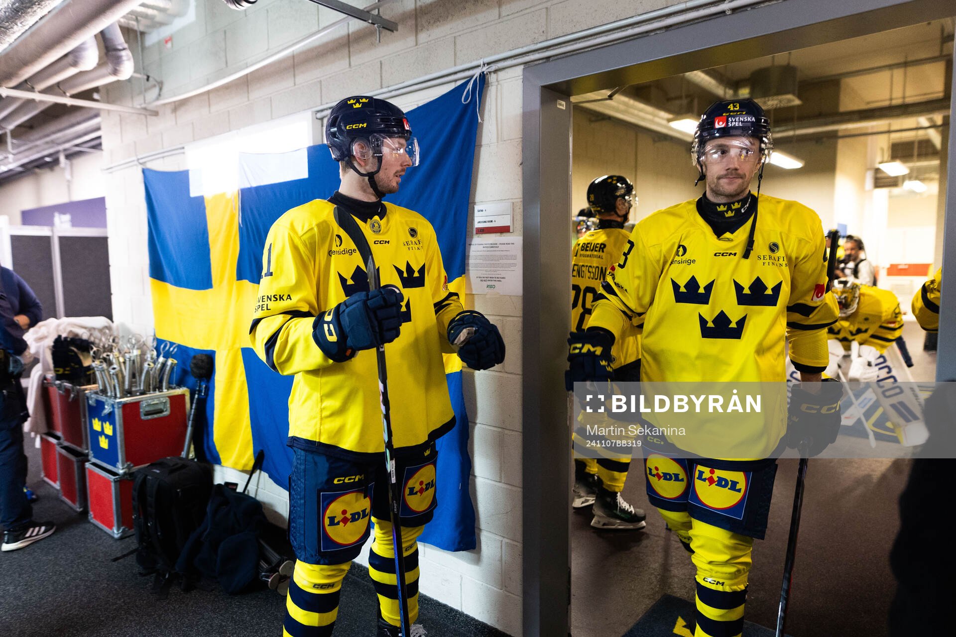 Christoffer Ehn and Filip Berglund of Sweden