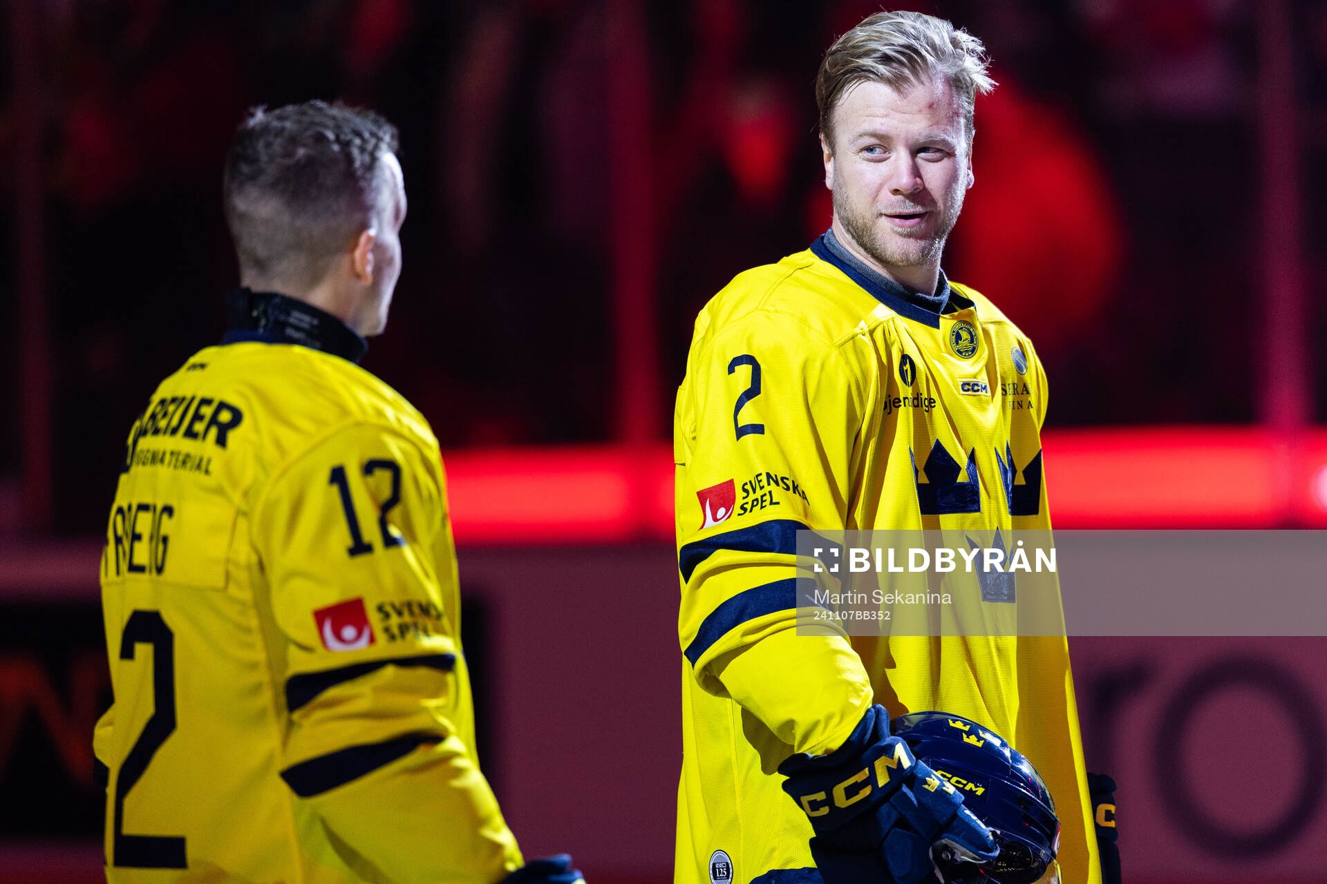 Max Friberg and Christian Folin of Sweden