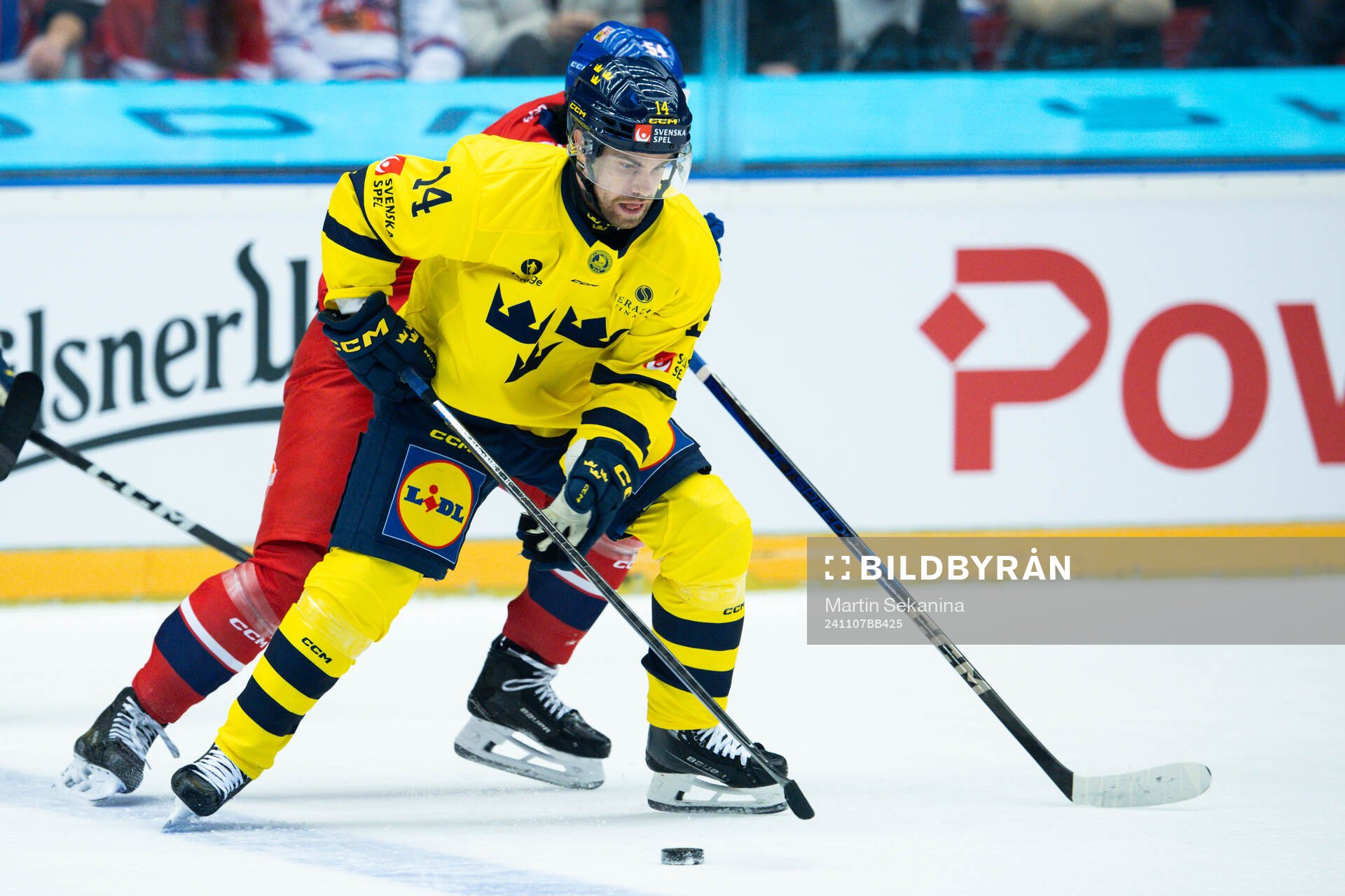Oskar Lang of Sweden