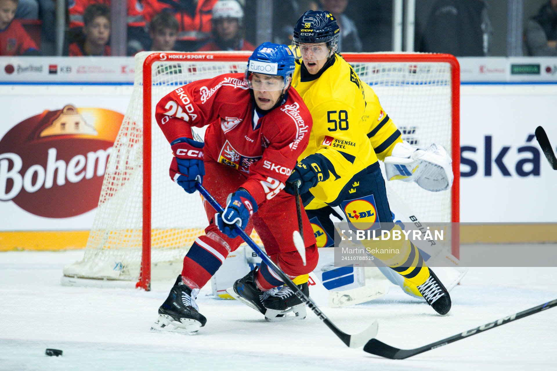 Radan Lenc of Czech Republic and Jesper Sellgren of Sweden