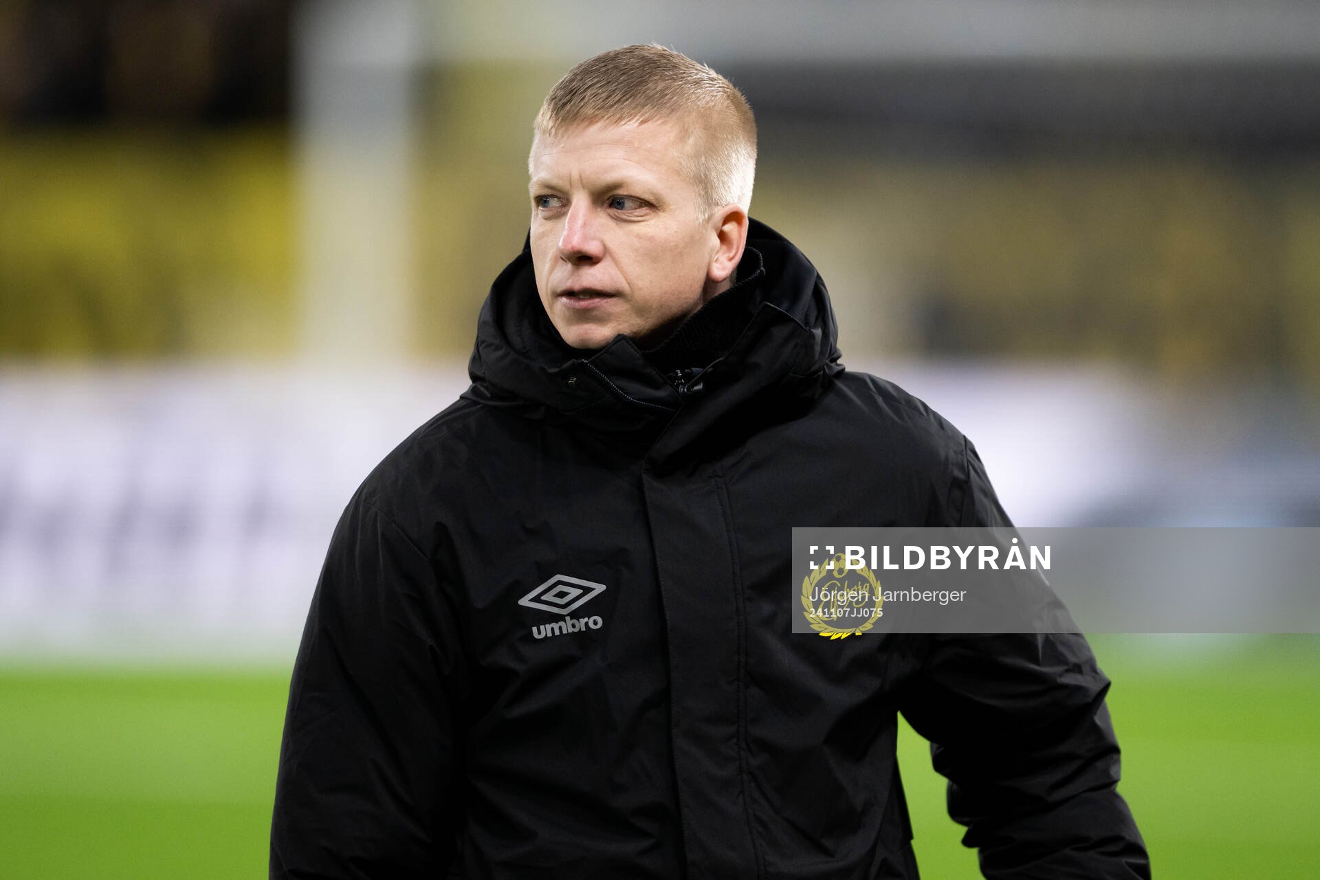Johan Mattsson of Elfsborg during the Europa League match between Elfsborg and Braga on November 7, 2024 in Borås. 