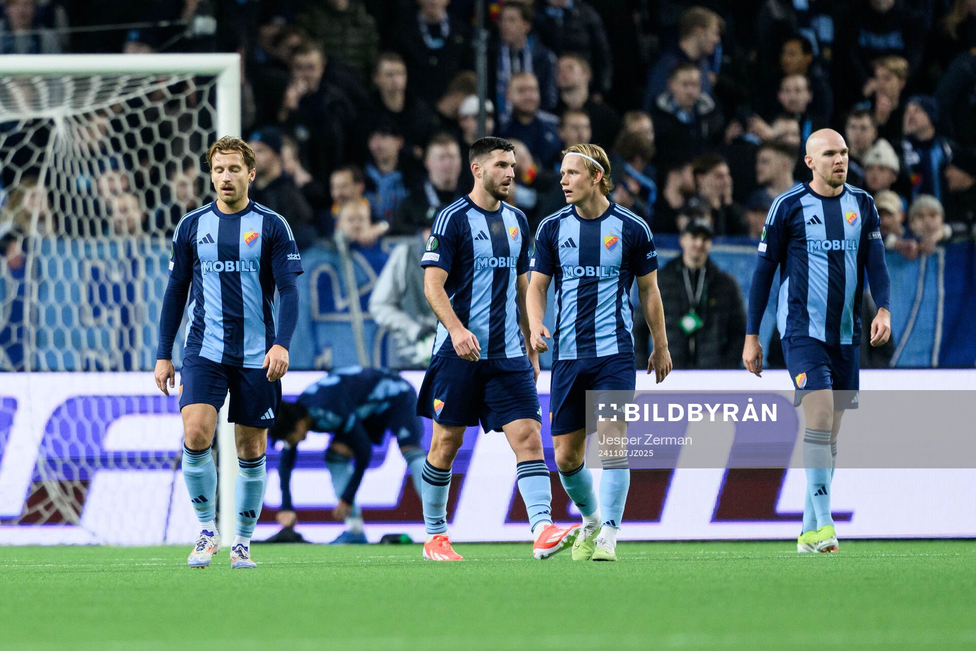 Daniel Stensson, Besard Sabovic, Tobias Gulliksen and