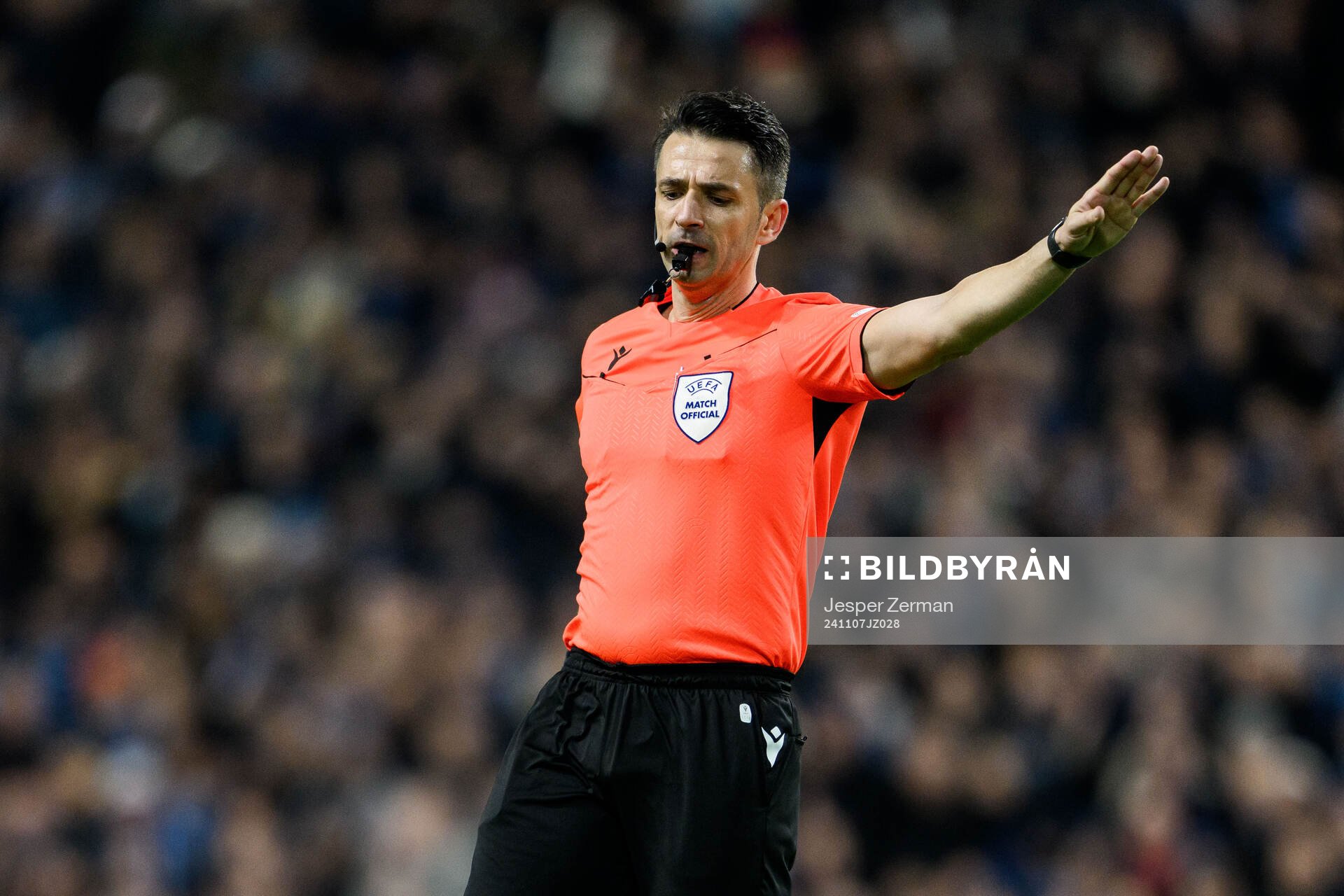 Referee Igor Pajac