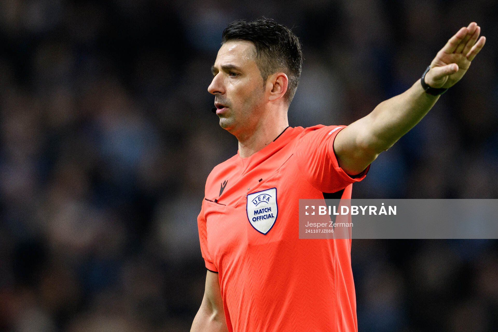 Referee Igor Pajac