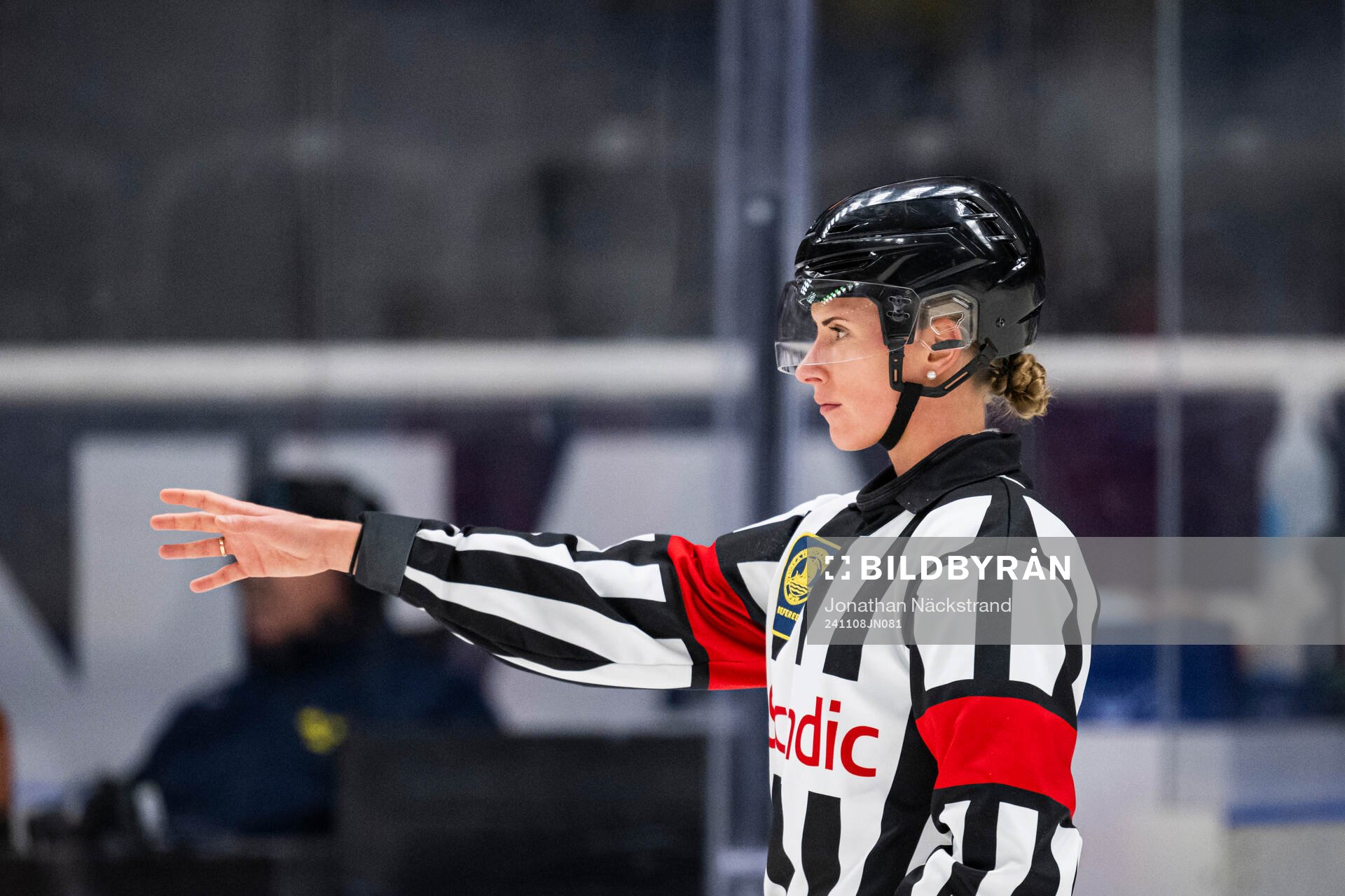 Referee Anna Hammar